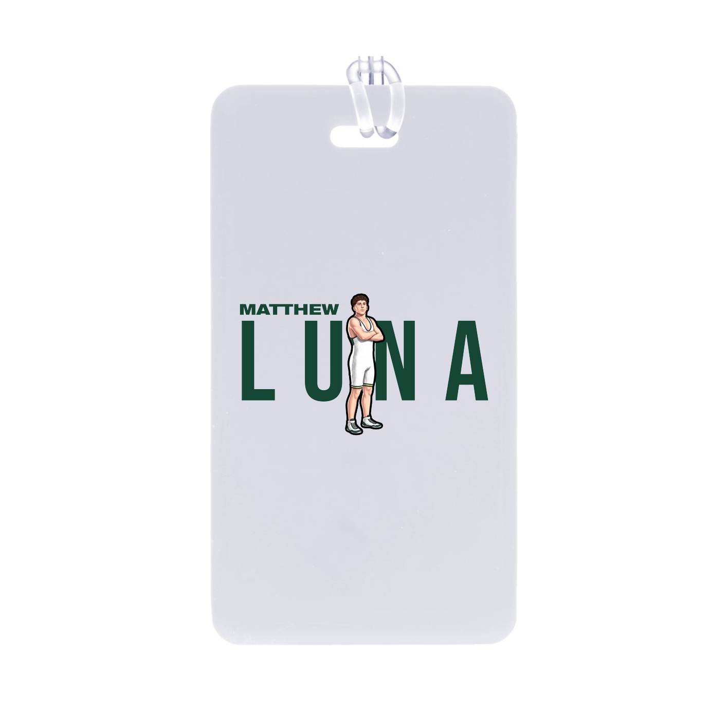 Bag Tag — Player Name in Classic