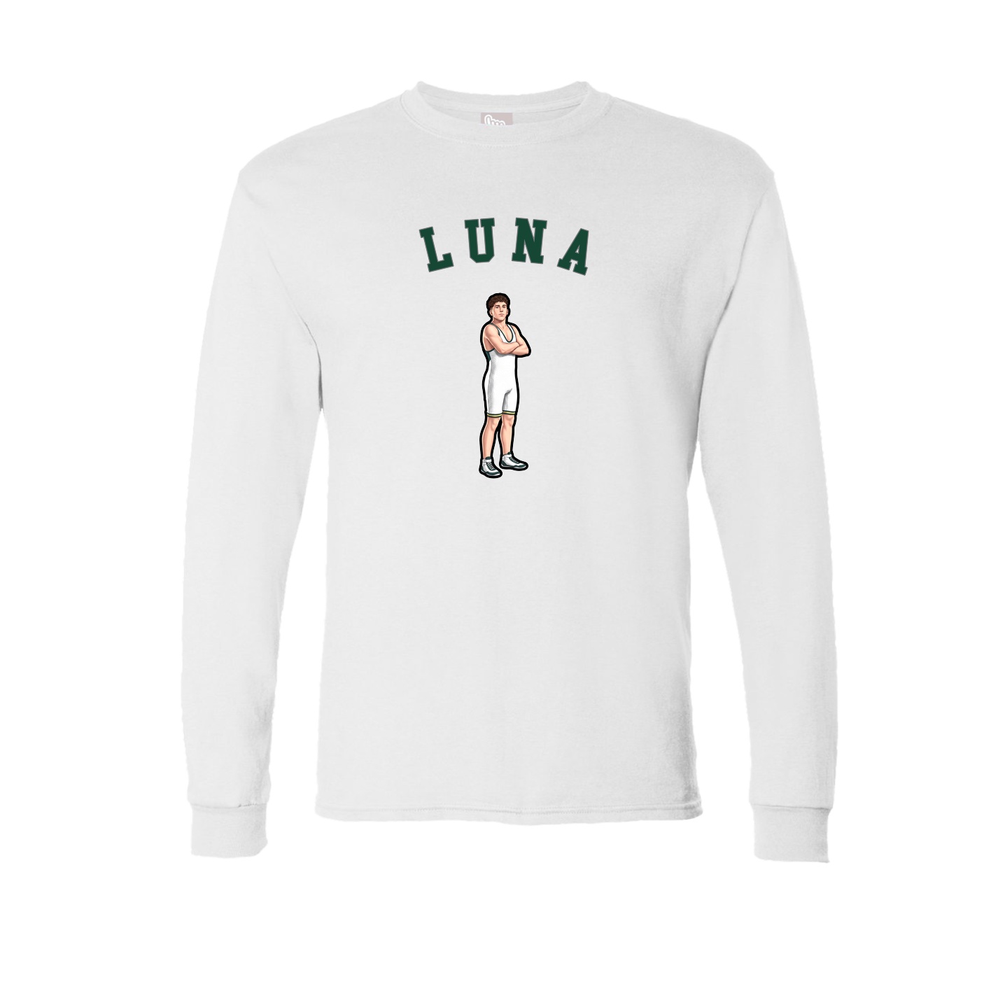 Long Sleeve Tee — Shirsey Arch in White
