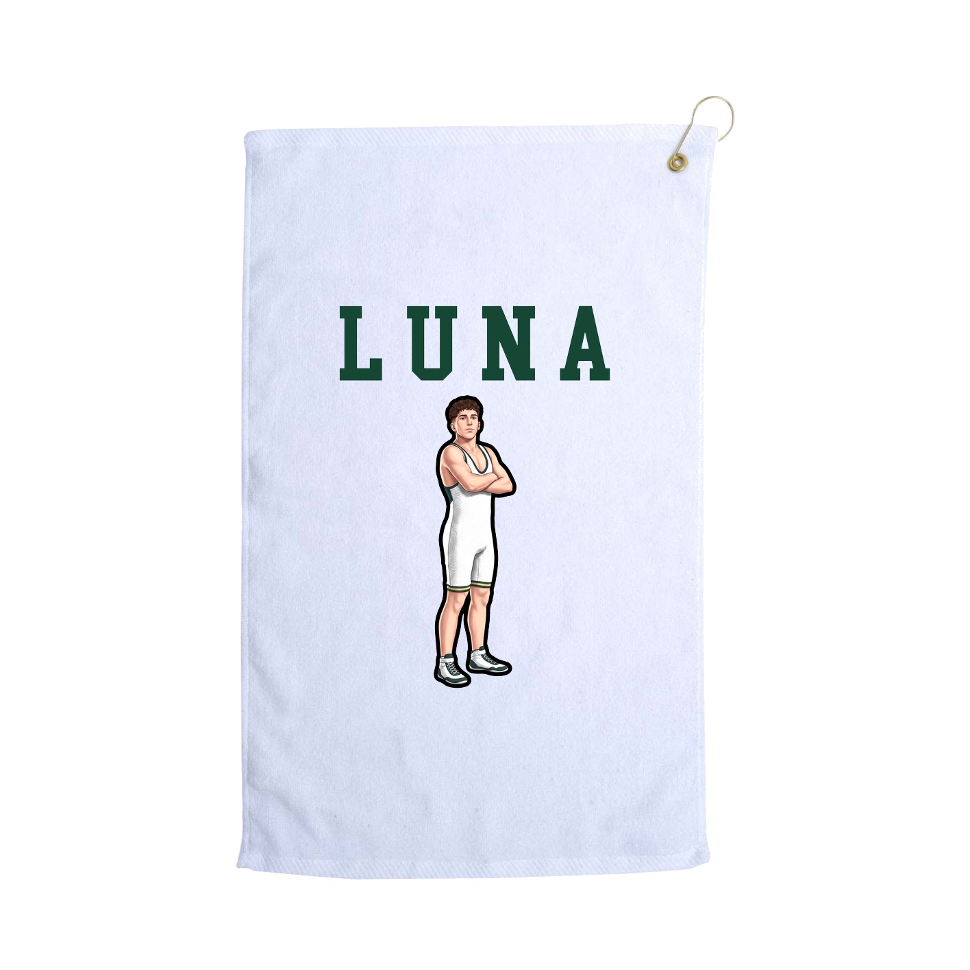 Golf Towel — Shirsey in White
