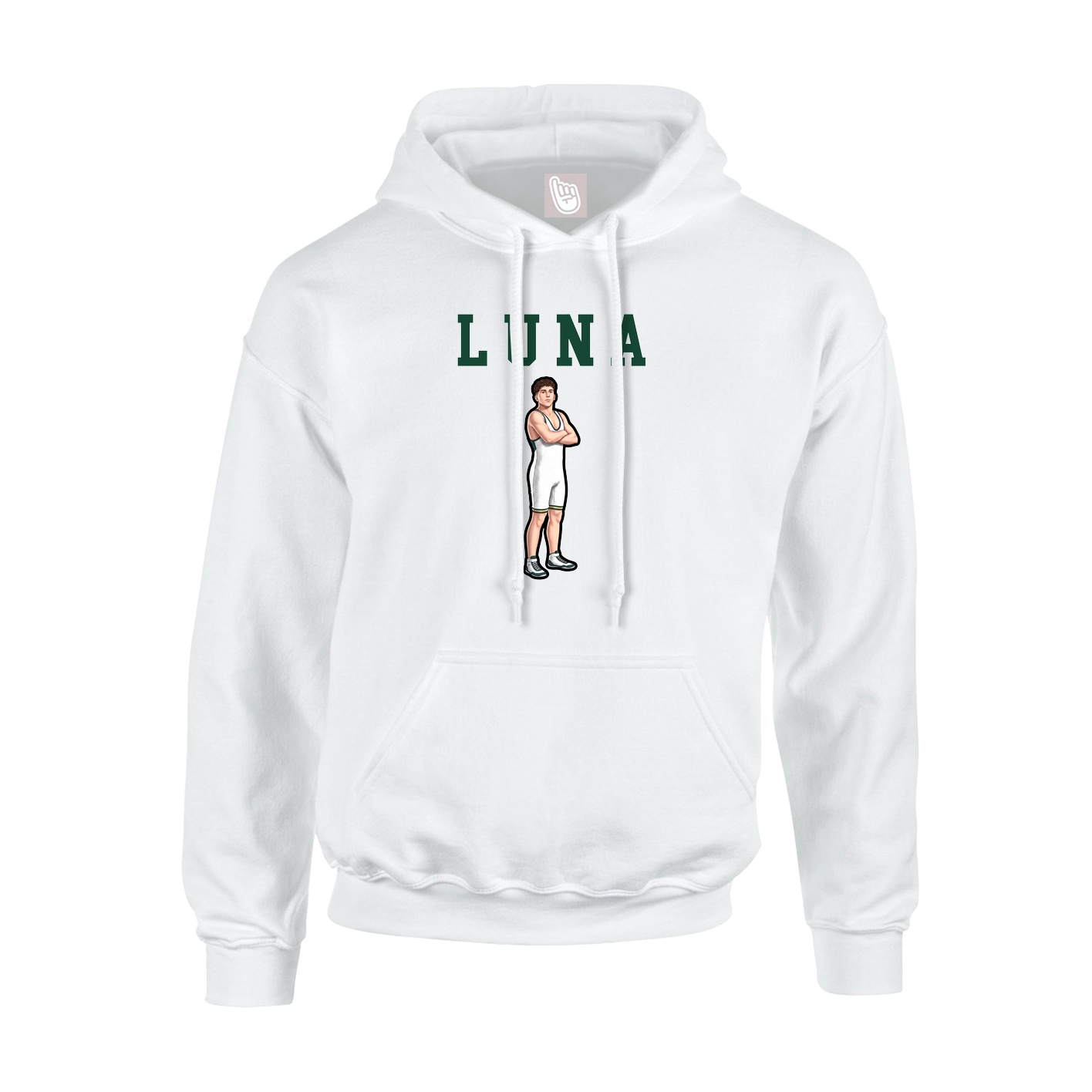 Youth Hoodie — Shirsey in White