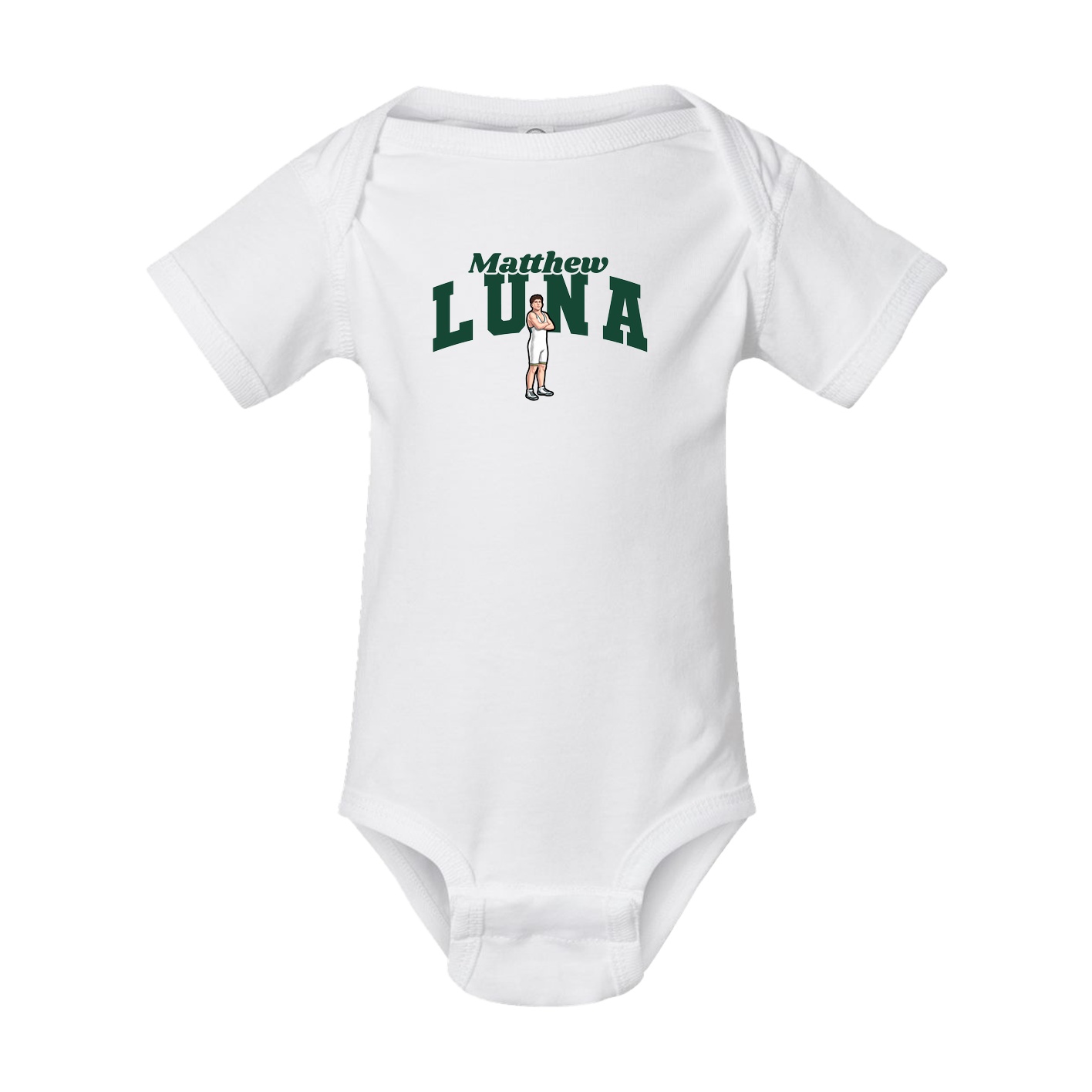 Baby Onesie — Signature Arch in White
