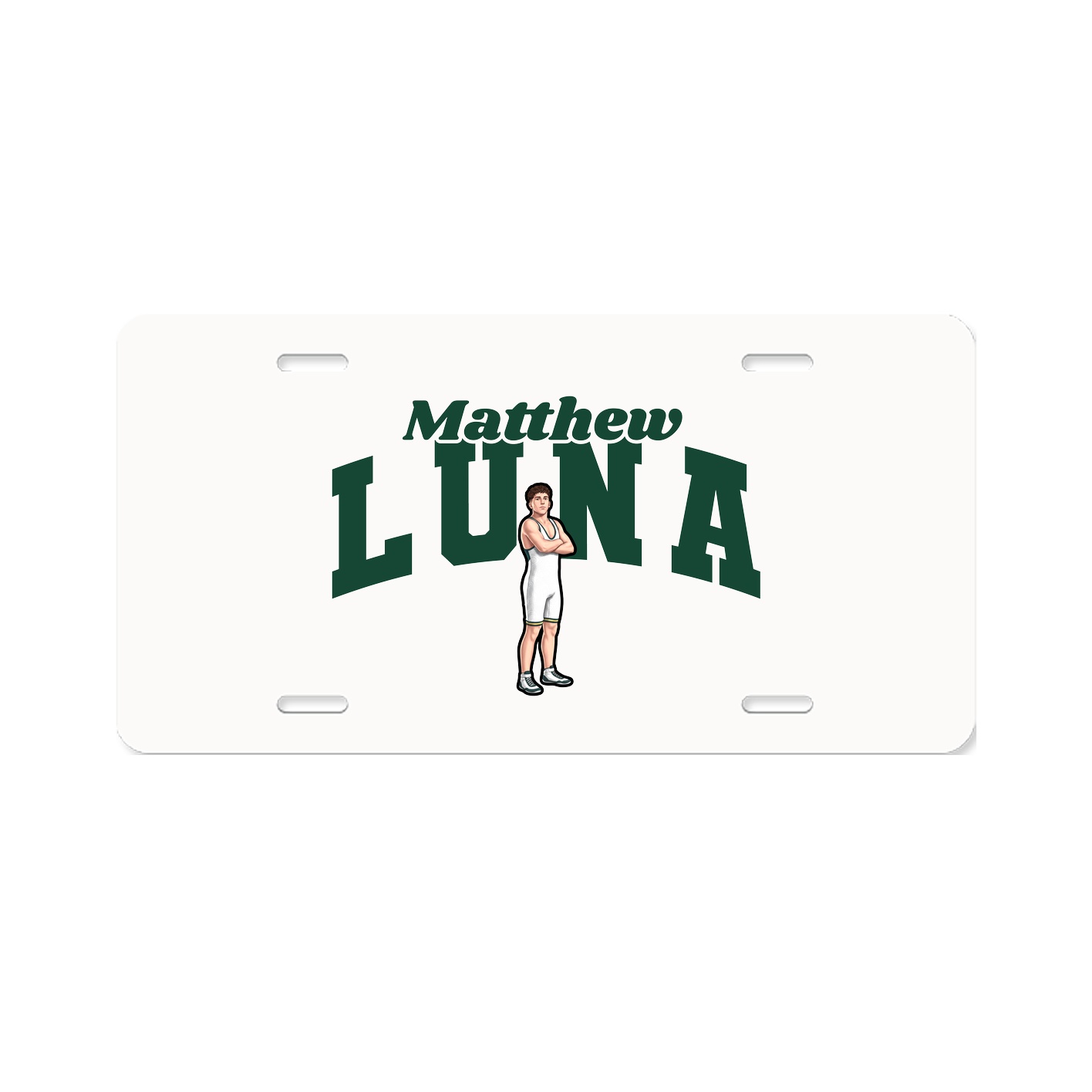 License Plate — Signature Arch in Classic