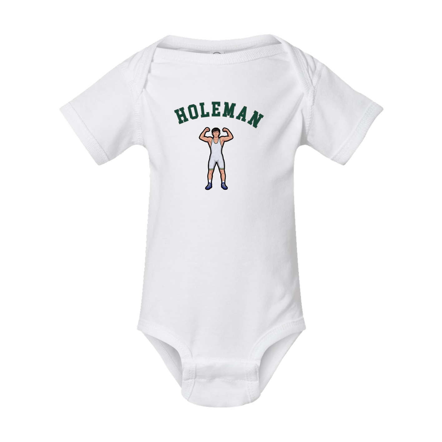 Baby Onesie — Shirsey Arch in White