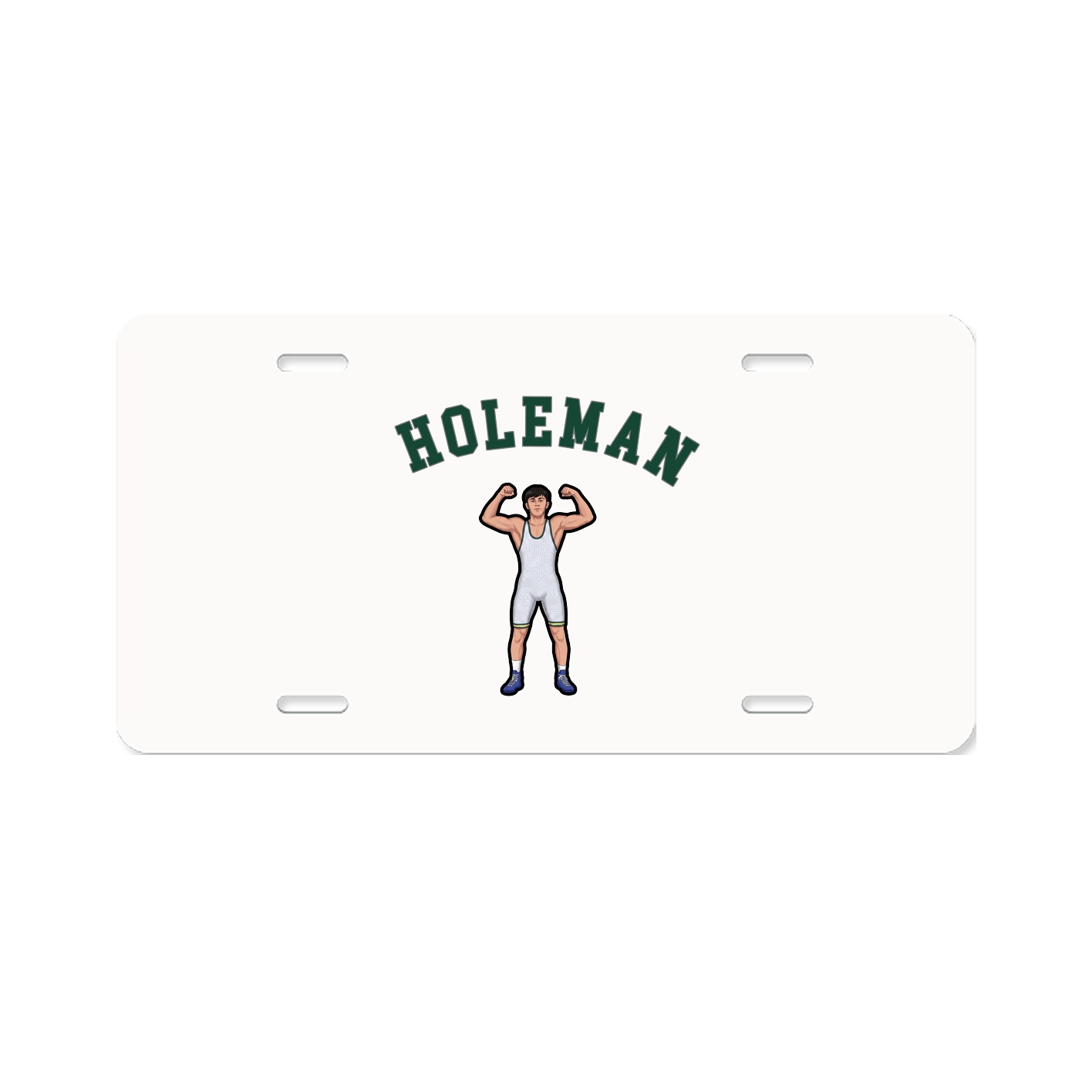 License Plate — Shirsey Arch in Classic