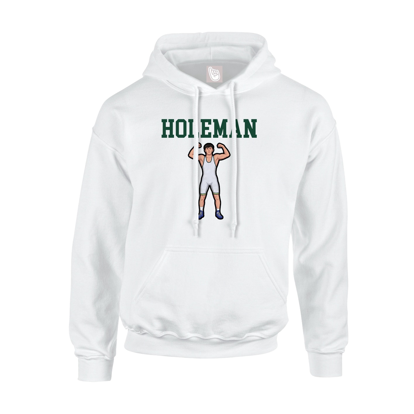 Youth Hoodie — Shirsey in White