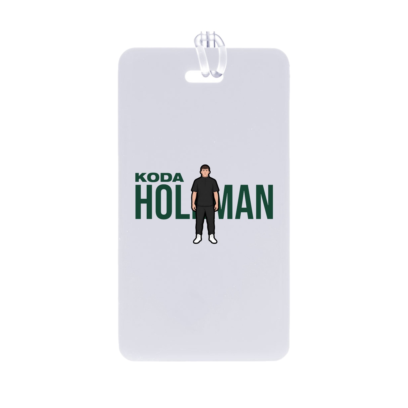 Bag Tag — Player Name in Classic