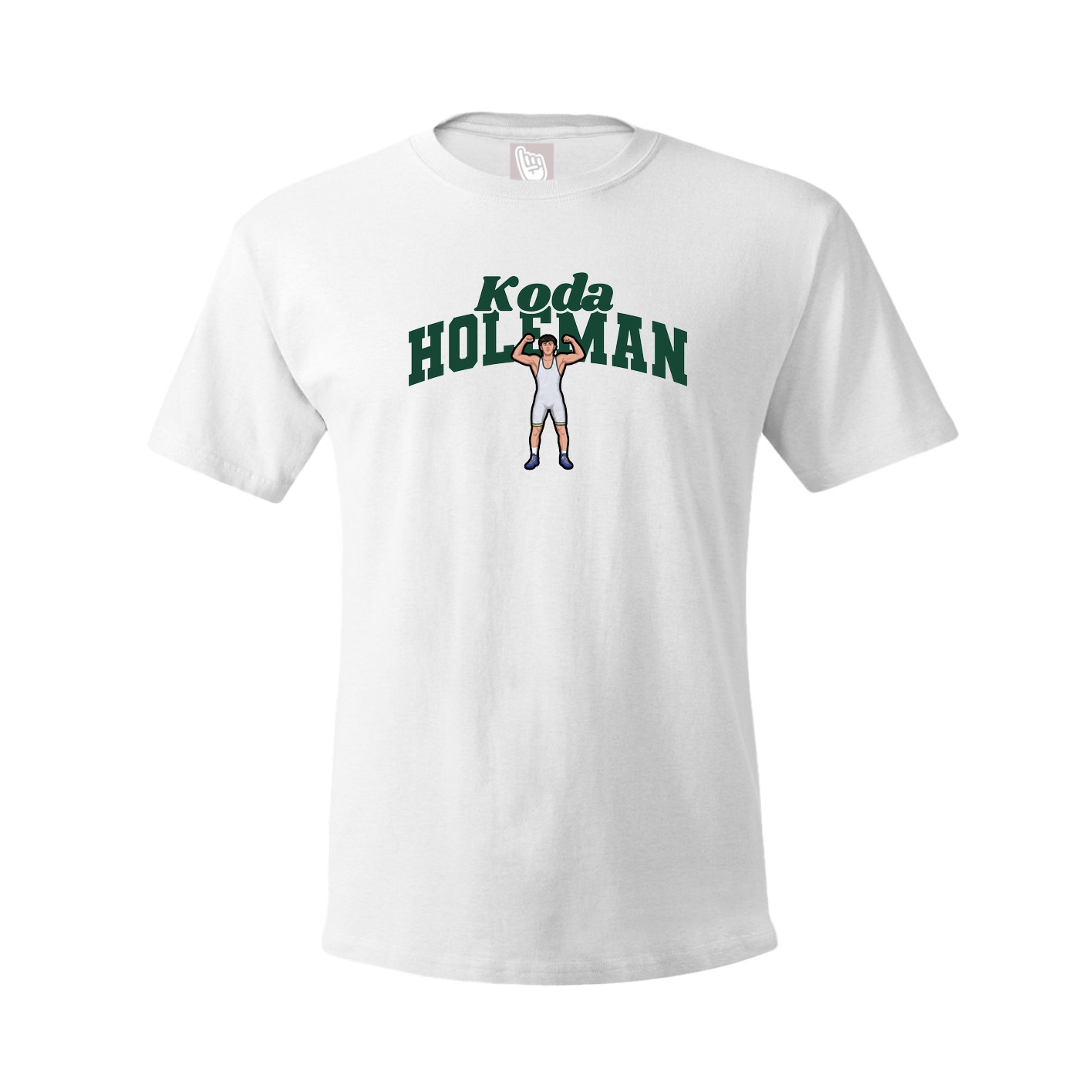 Tee — Signature Arch in White