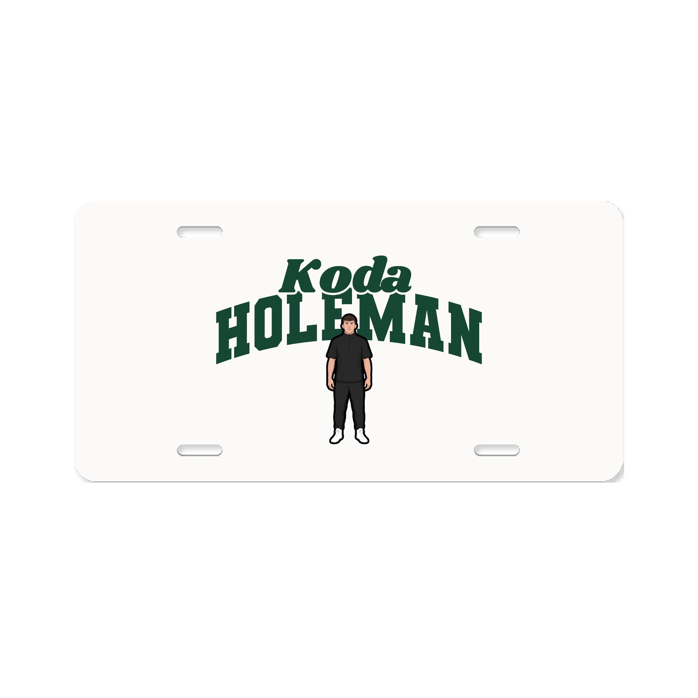License Plate — Signature Arch in Classic
