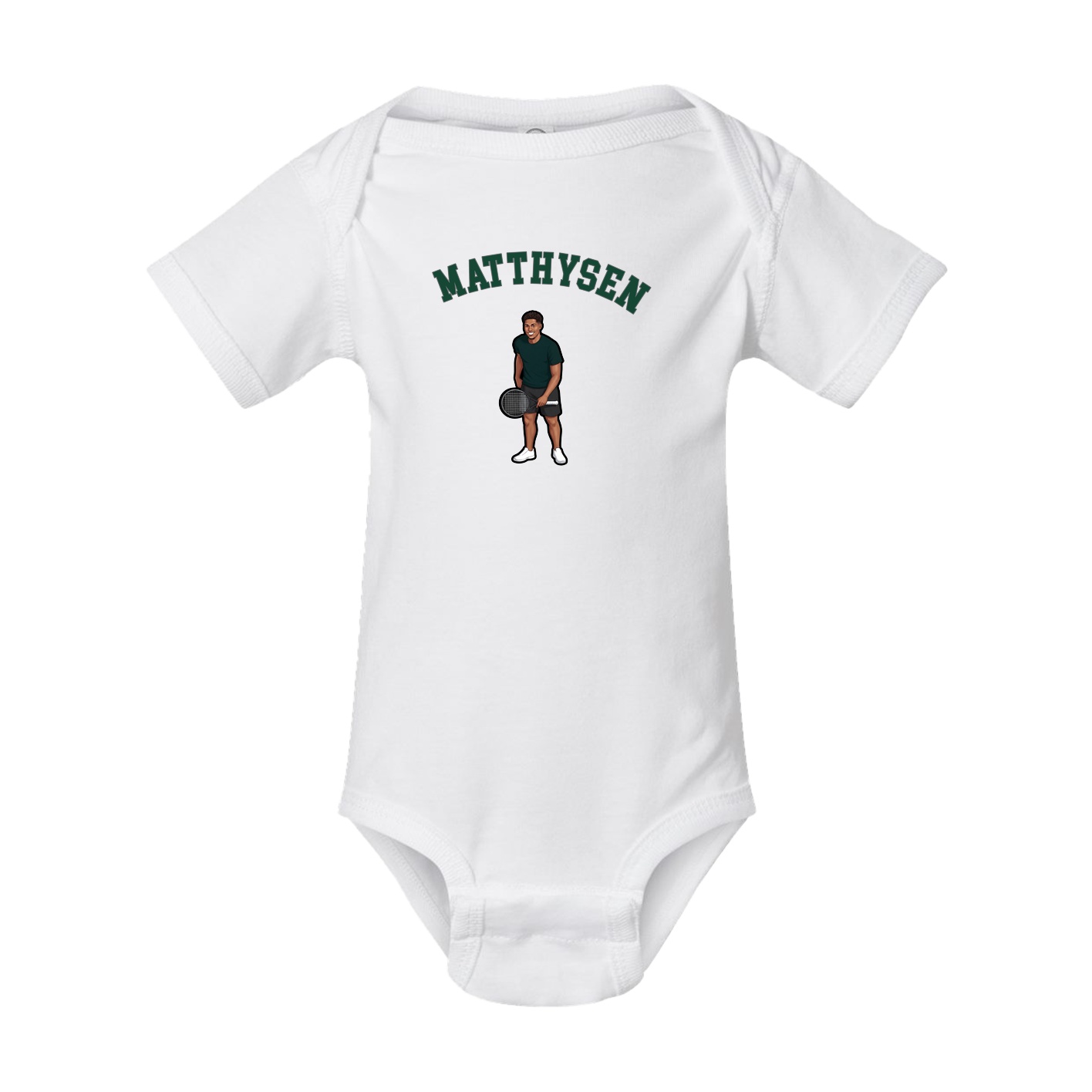 Baby Onesie — Shirsey Arch in White
