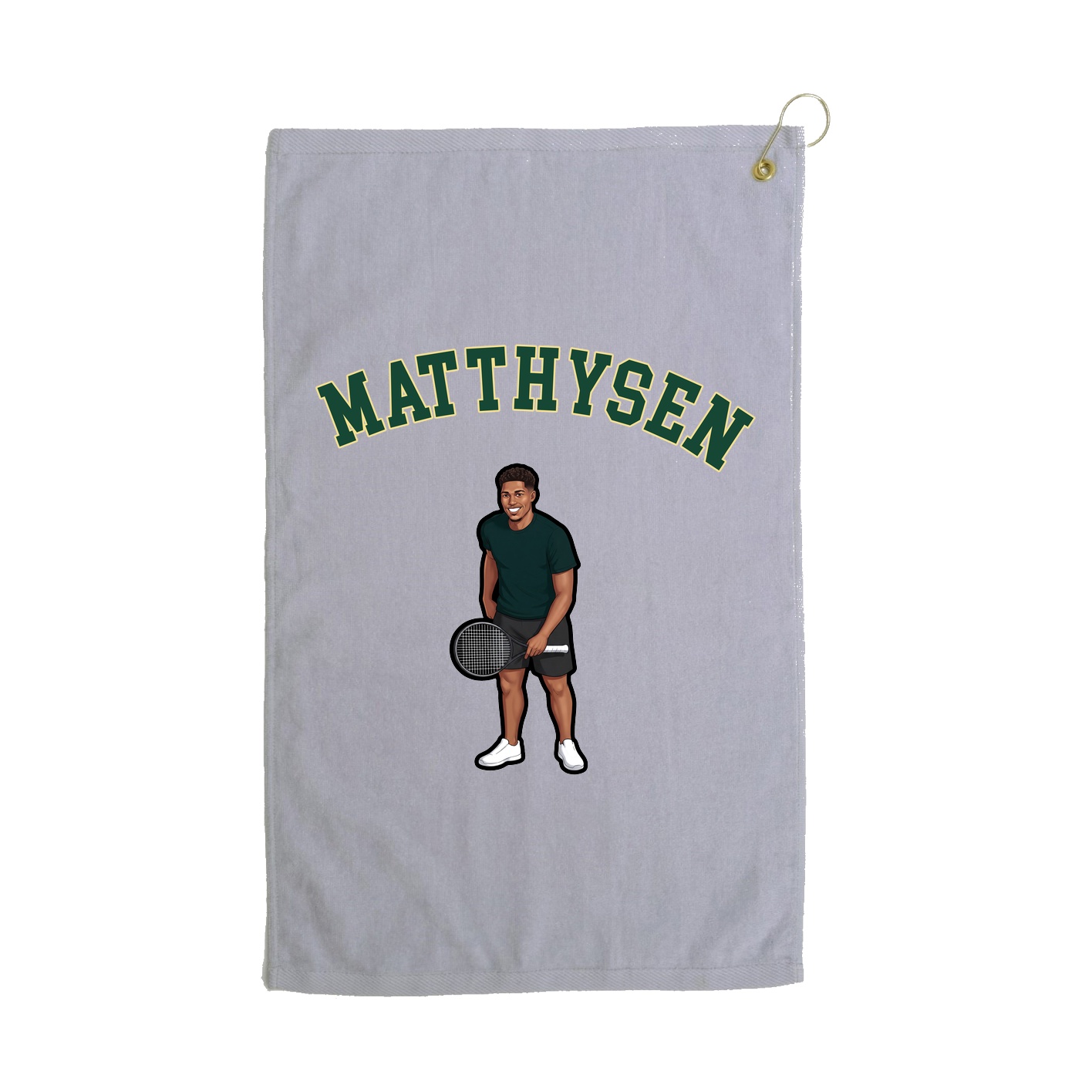 Golf Towel — Shirsey Arch in Grey