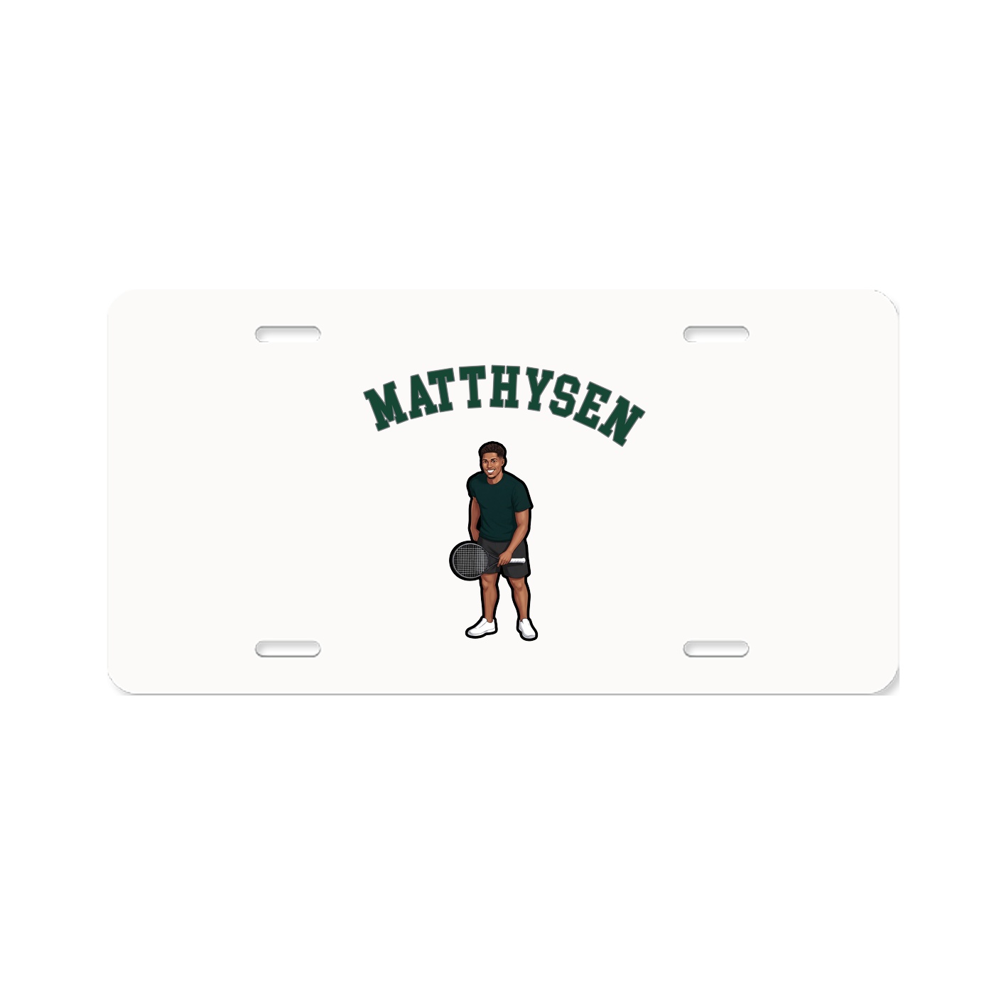 License Plate — Shirsey Arch in Classic