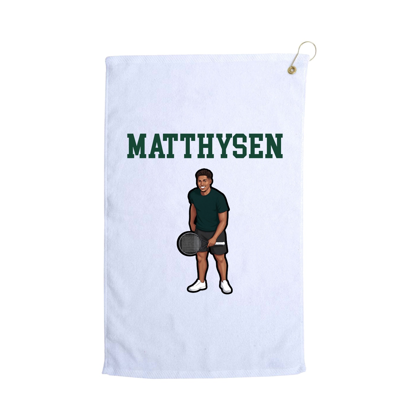 Golf Towel — Shirsey in White