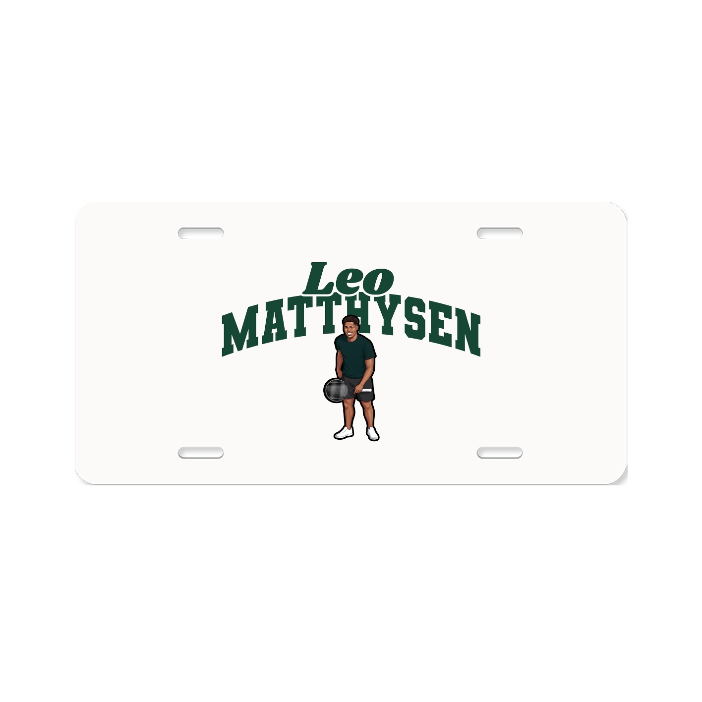 License Plate — Signature Arch in Classic