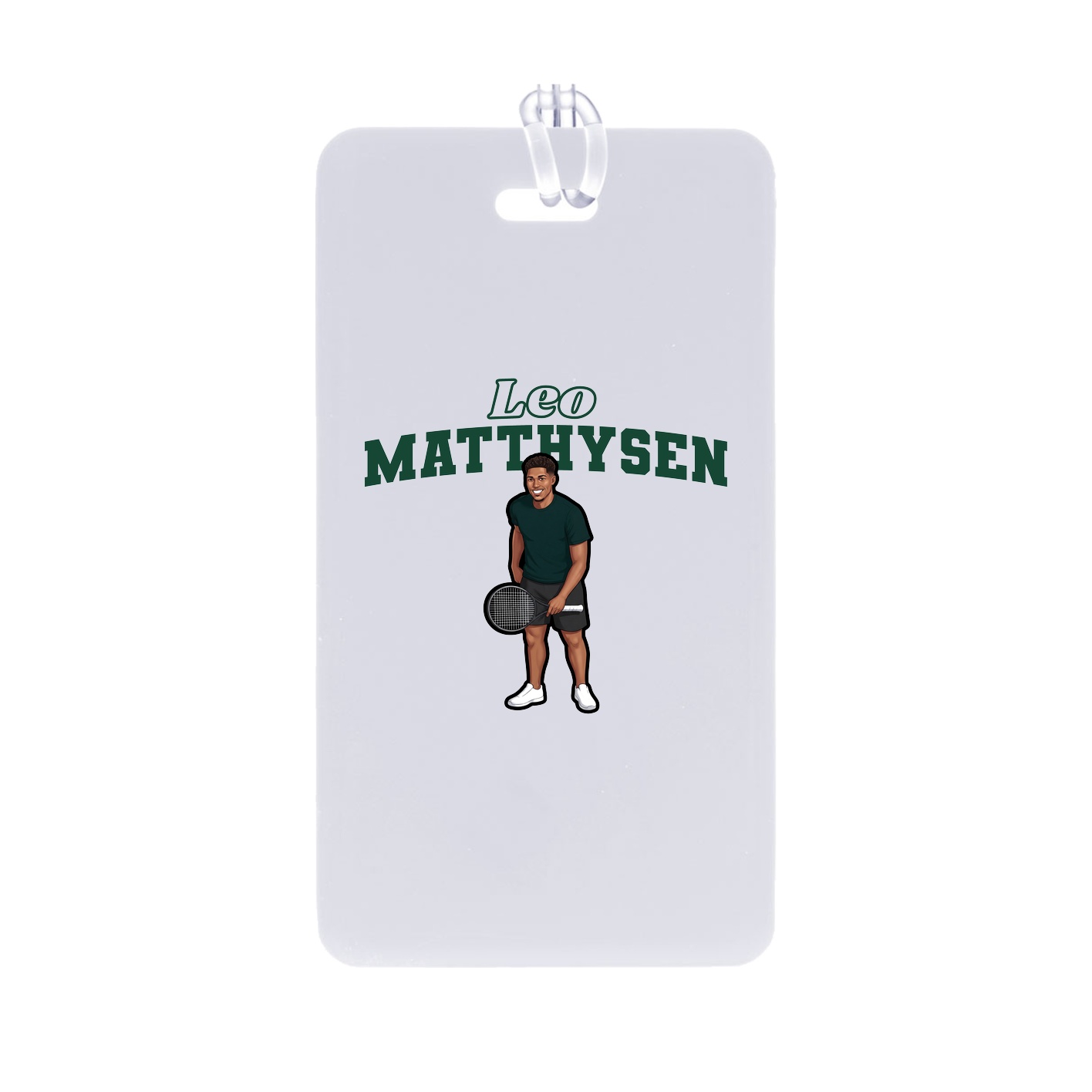Bag Tag — Name Arch in Classic