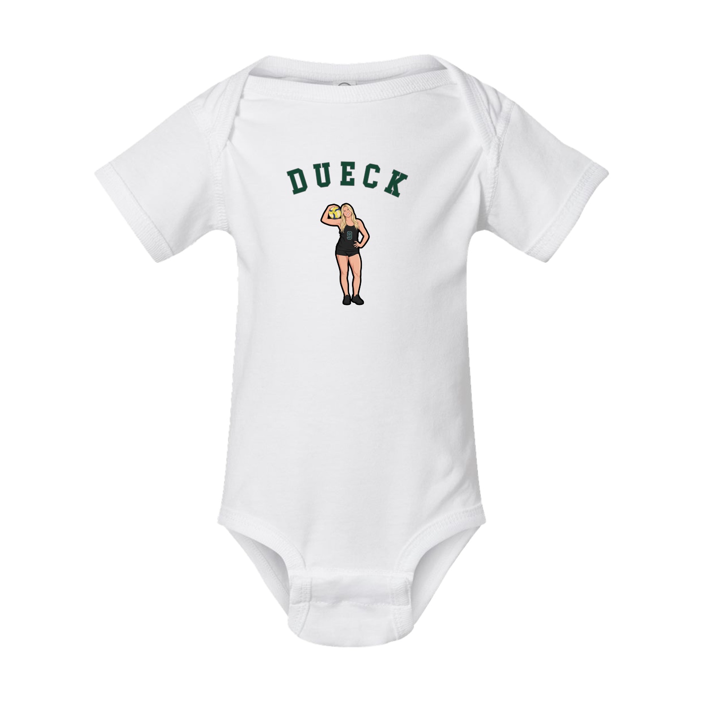 Baby Onesie — Shirsey Arch in White