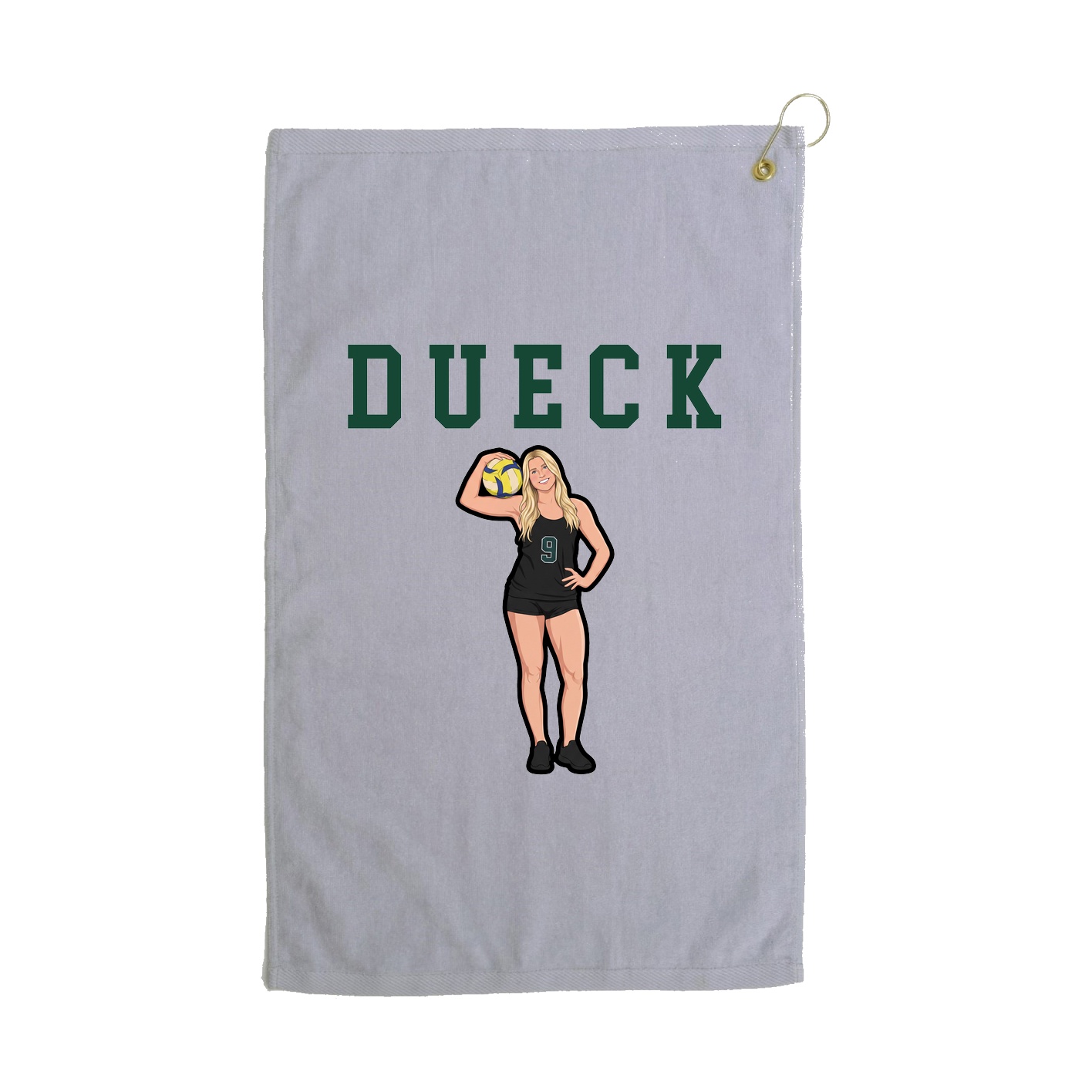 Golf Towel — Shirsey in Grey