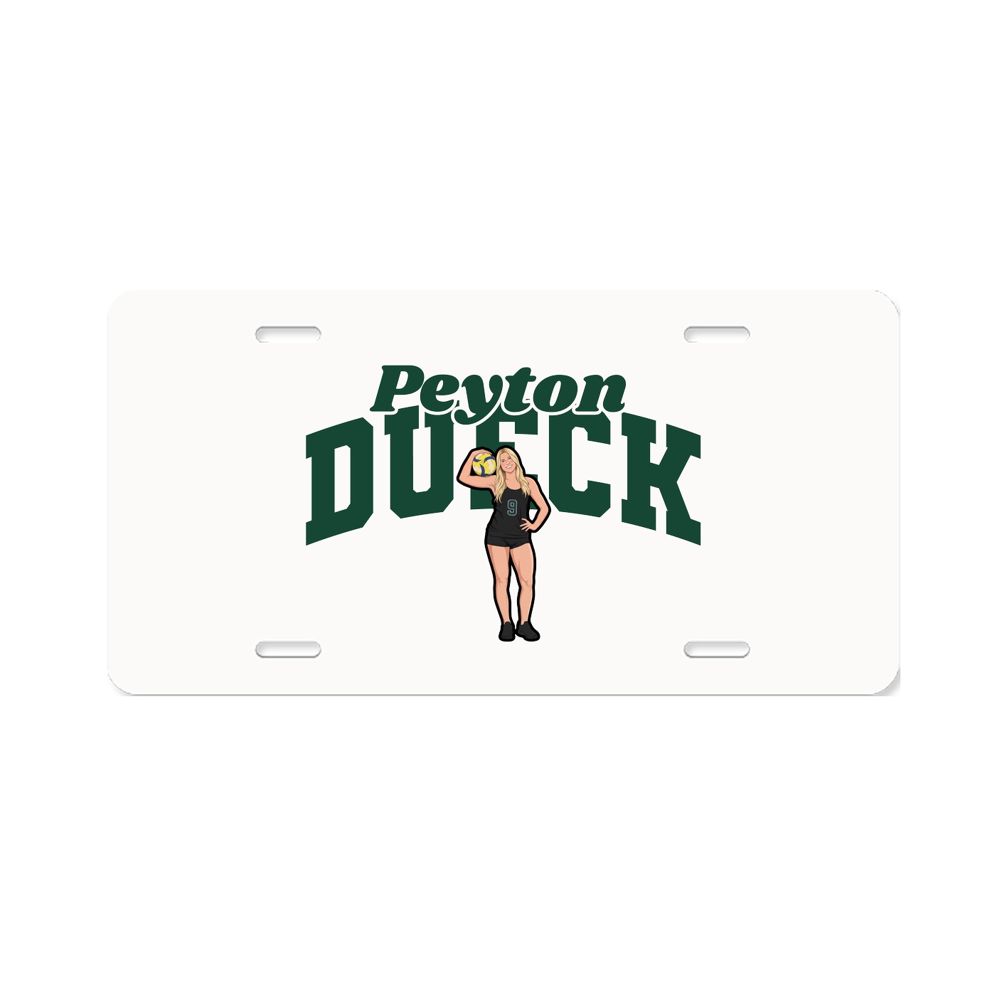 License Plate — Signature Arch in Classic