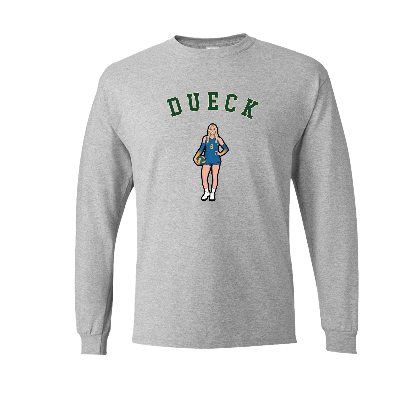 Long Sleeve Tee — Shirsey Arch in Grey