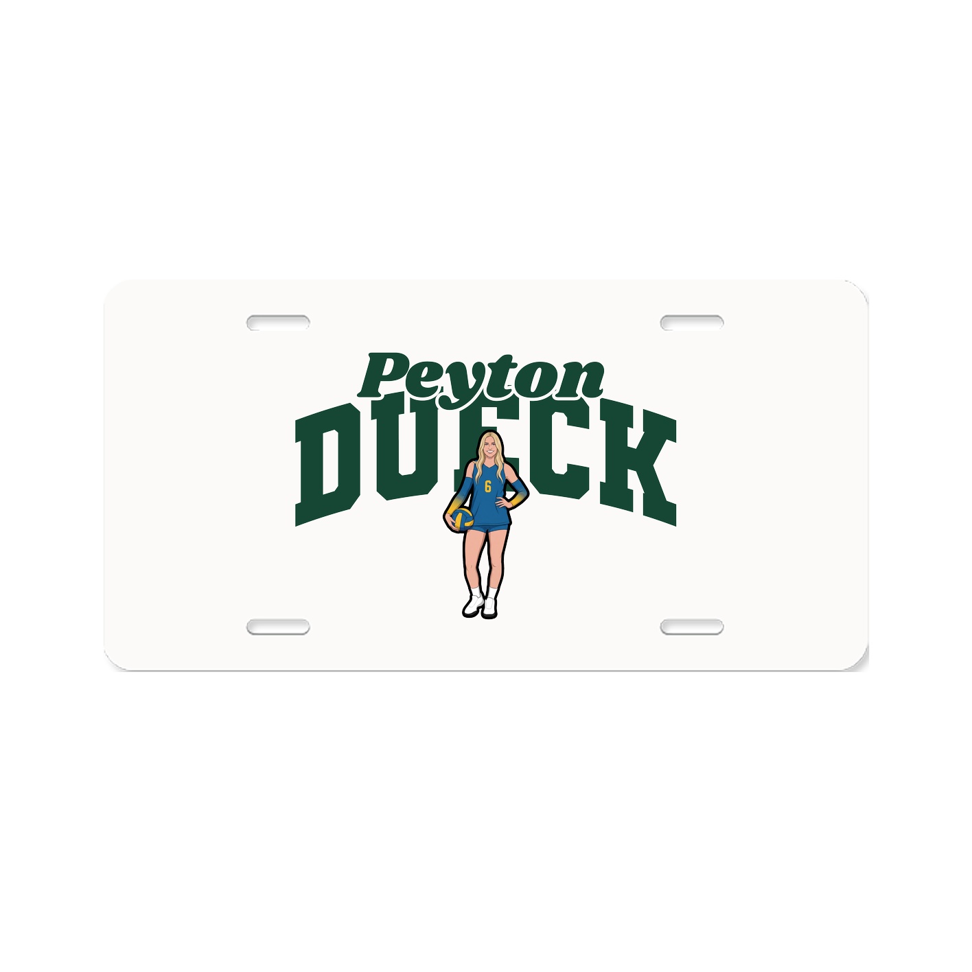 License Plate — Signature Arch in Classic
