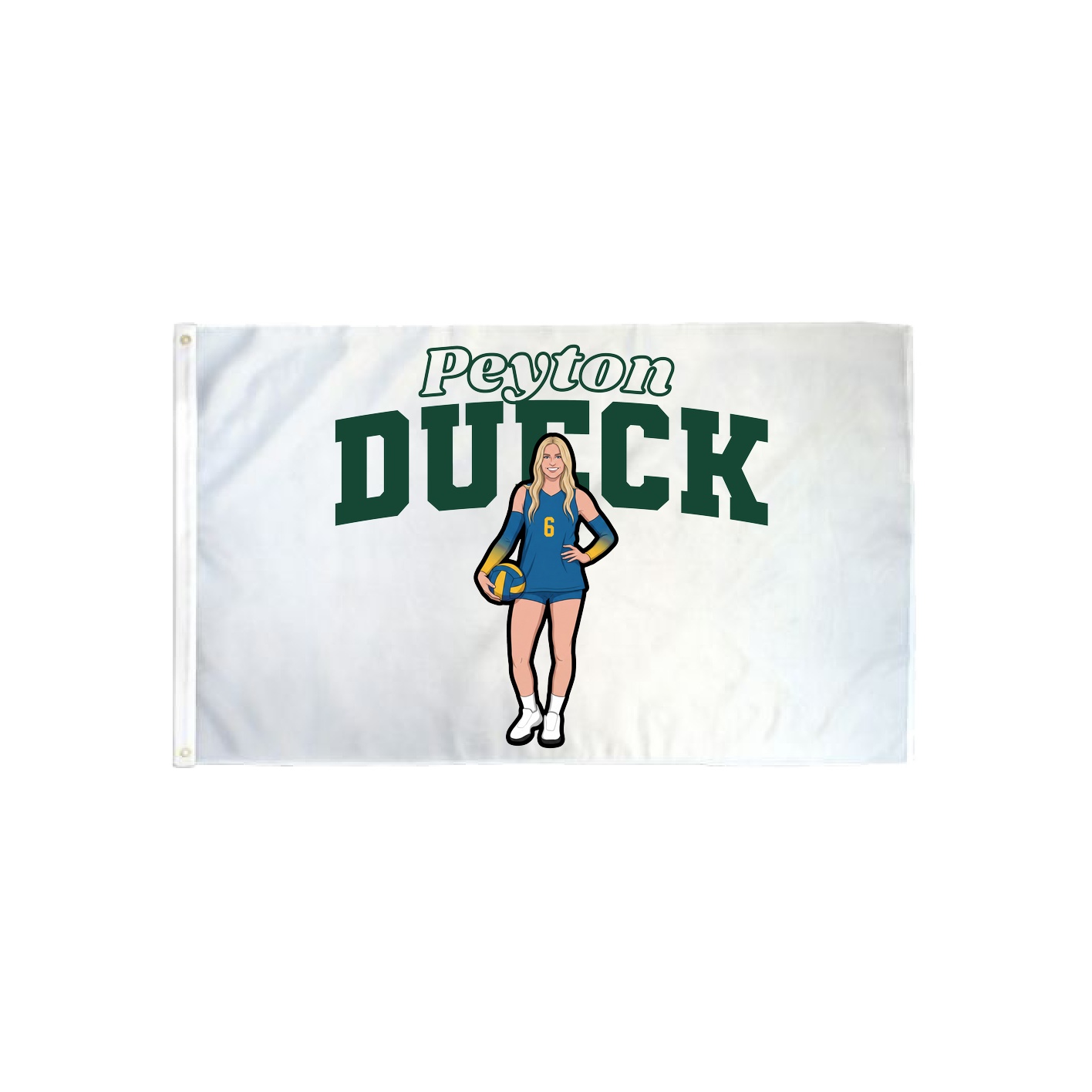 3x5 Flag — Name Arch in Classic