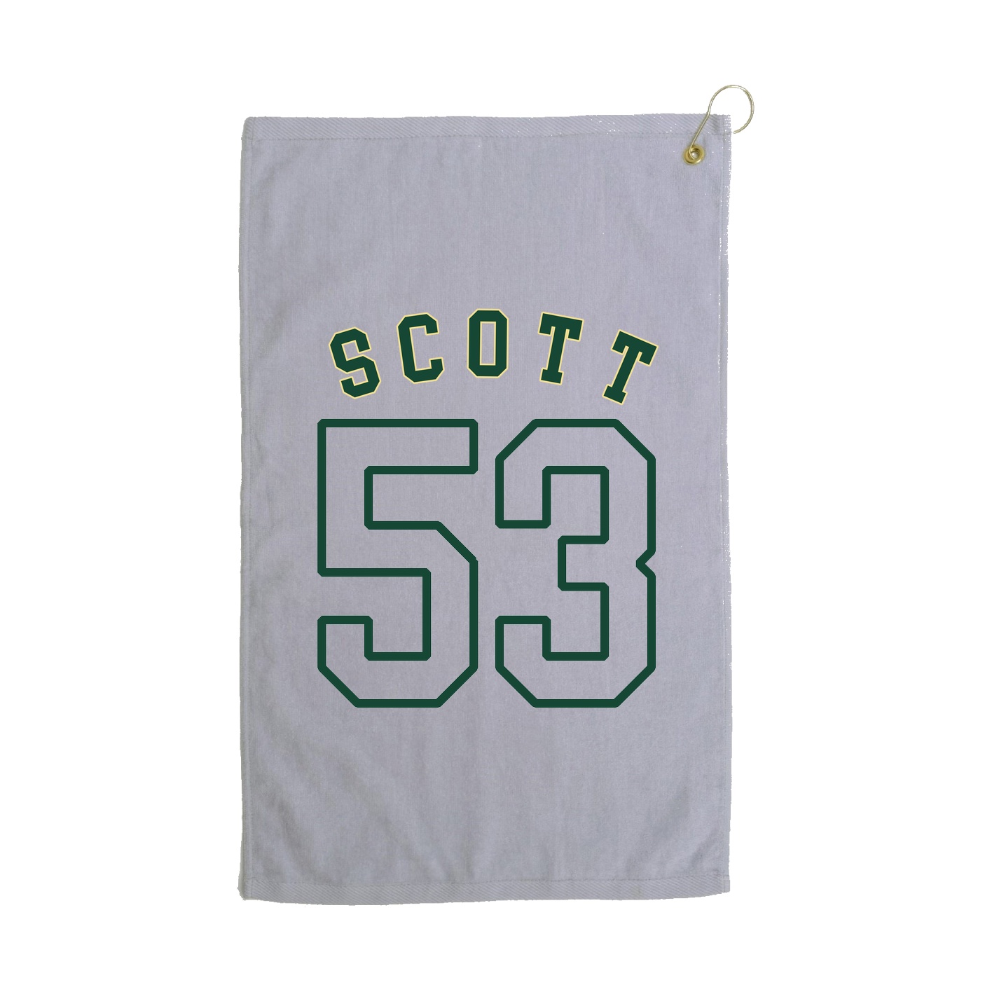 Golf Towel — Shirsey Arch in Grey