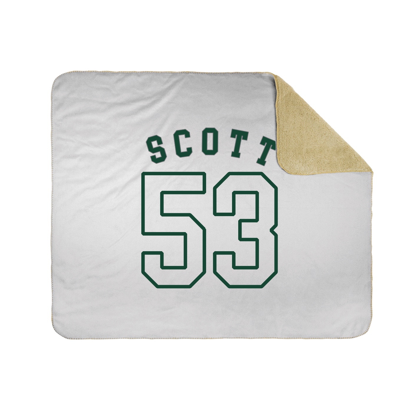 Throw Blanket — Shirsey Arch in White