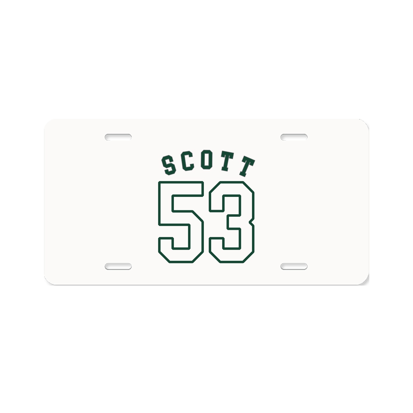 License Plate — Shirsey Arch in Classic