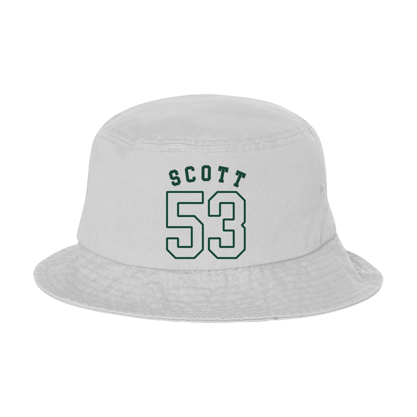 Bucket Cap — Shirsey Arch in White