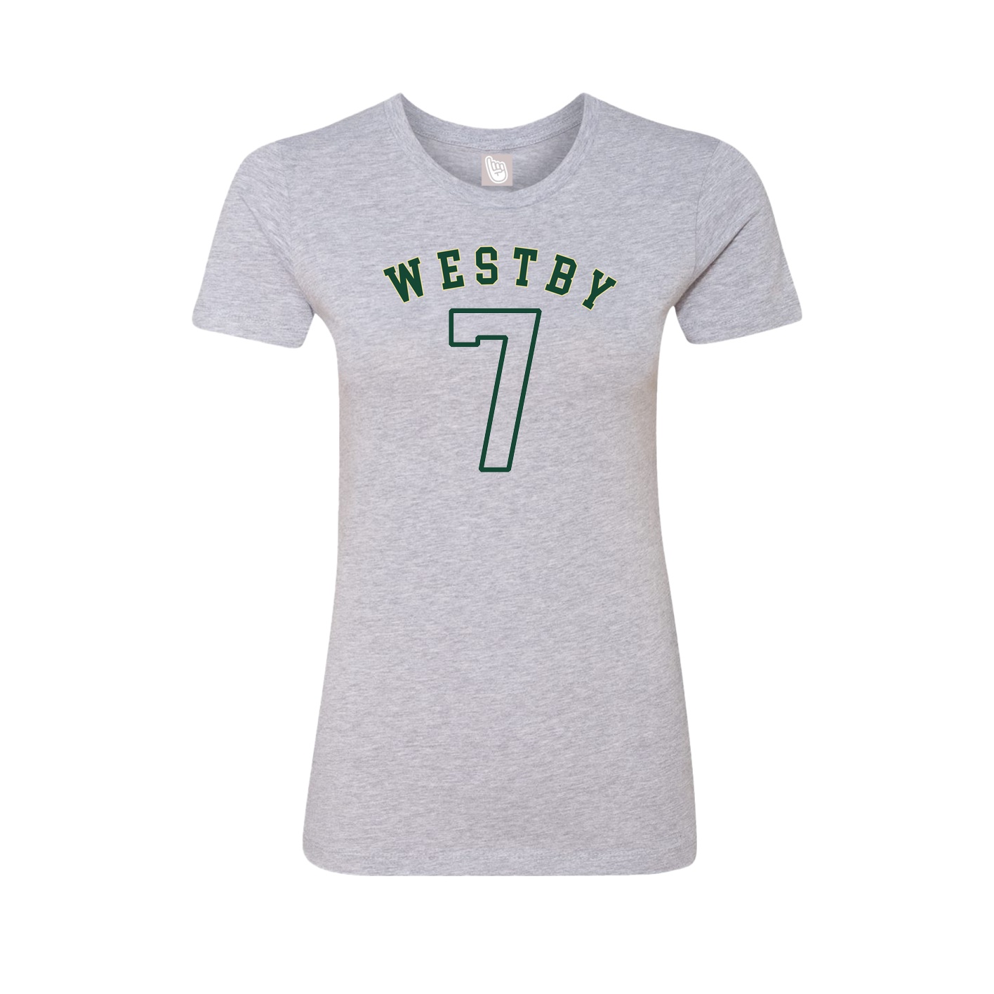 Womens Tee — Shirsey Arch in Grey