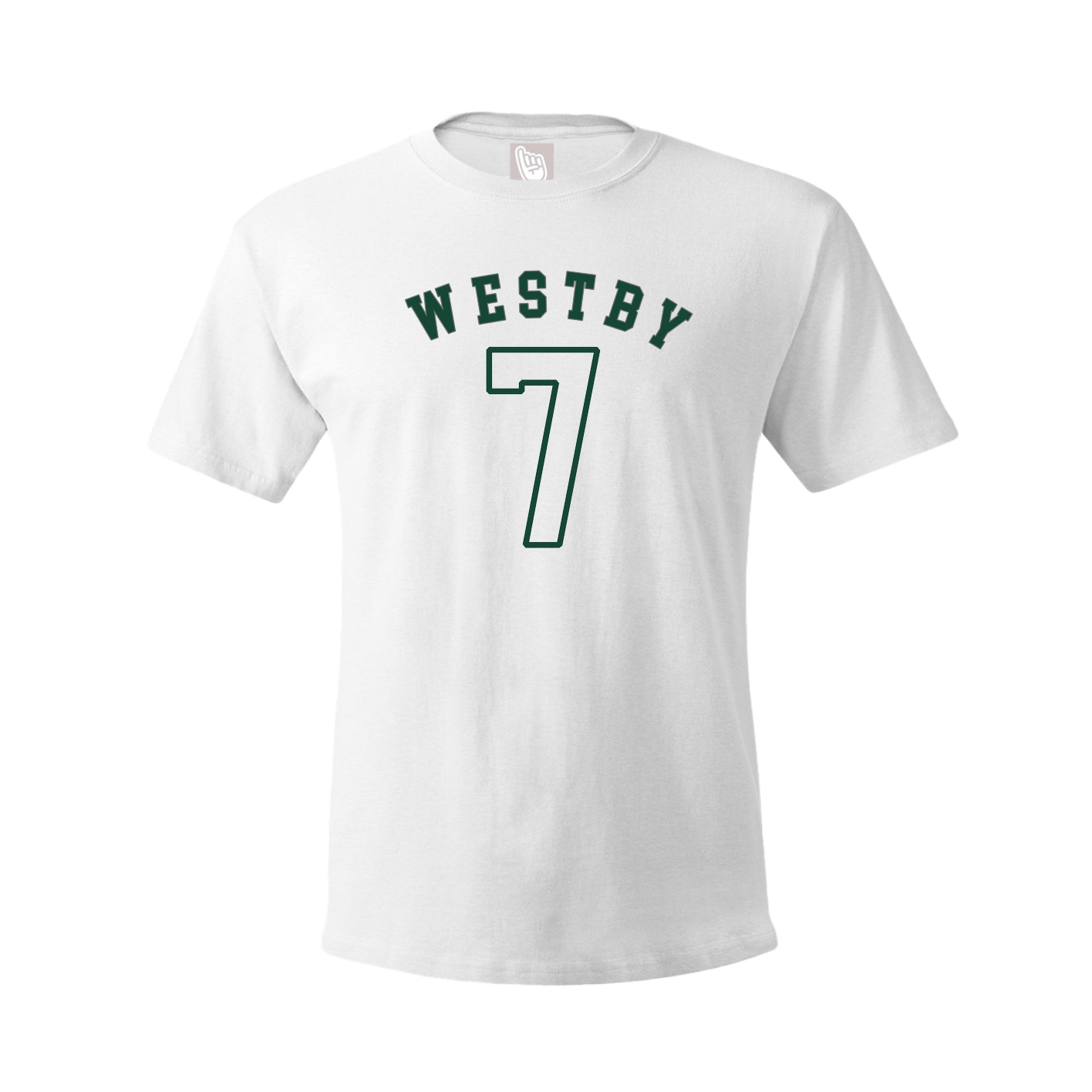 Youth Tee — Shirsey Arch in White