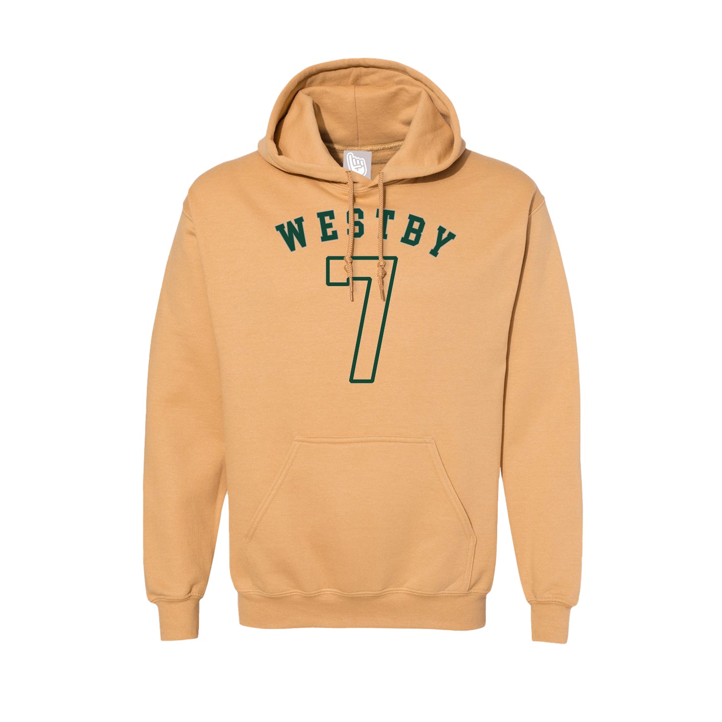 Hoodie — Shirsey Arch in Vegas Gold