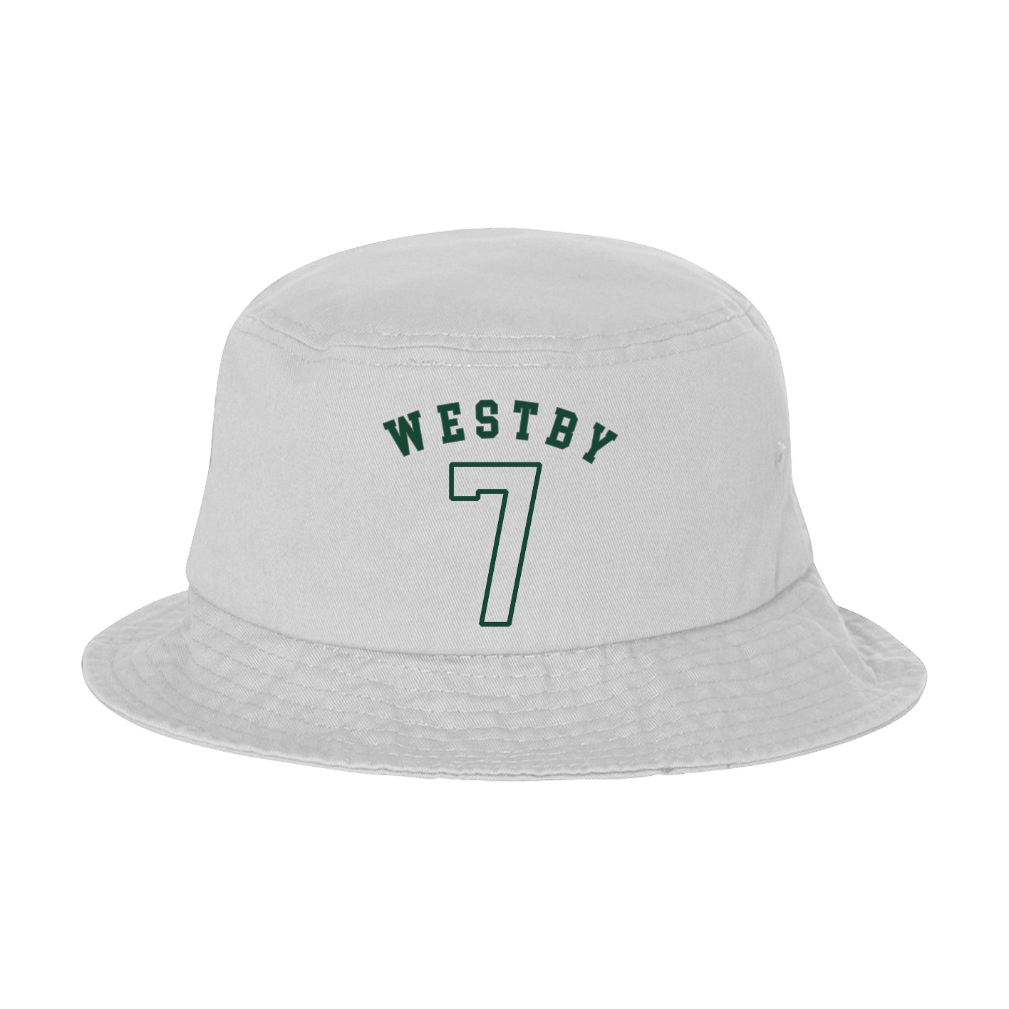 Bucket Cap — Shirsey Arch in White