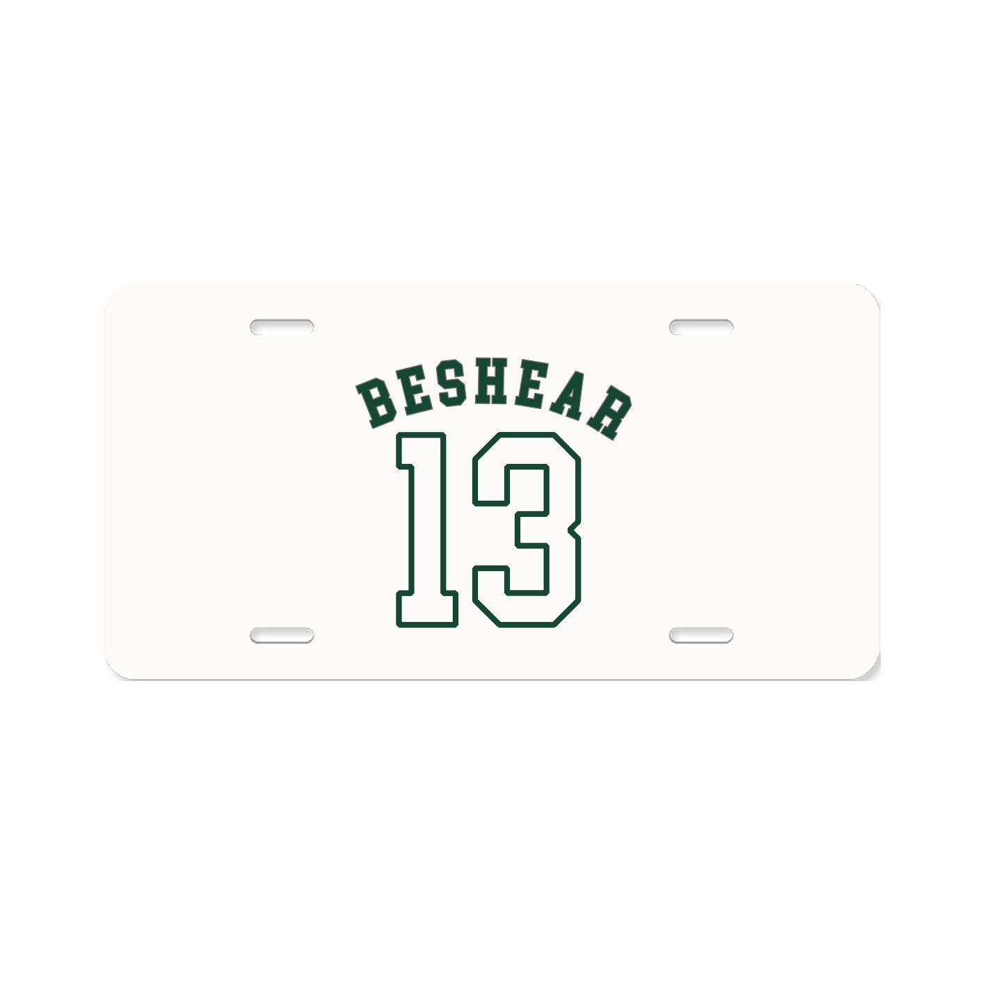 License Plate — Shirsey Arch in Classic