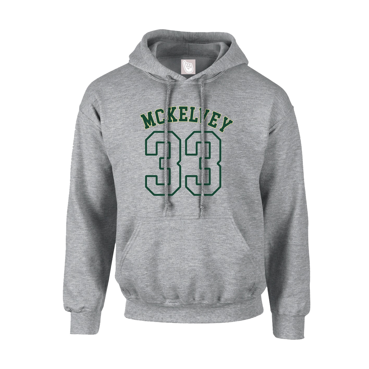 Youth Hoodie — Shirsey Arch in Grey