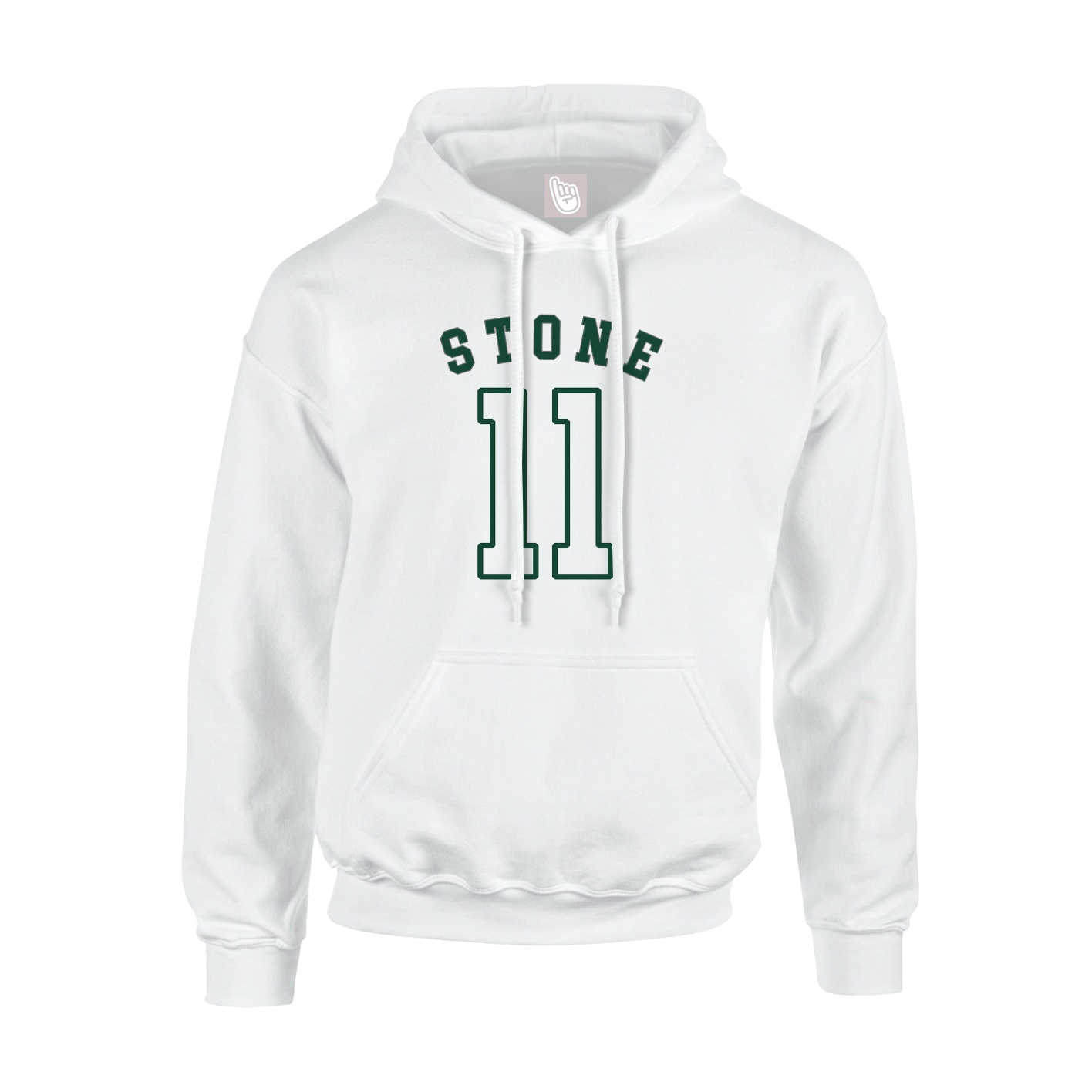 Youth Hoodie — Shirsey Arch in White