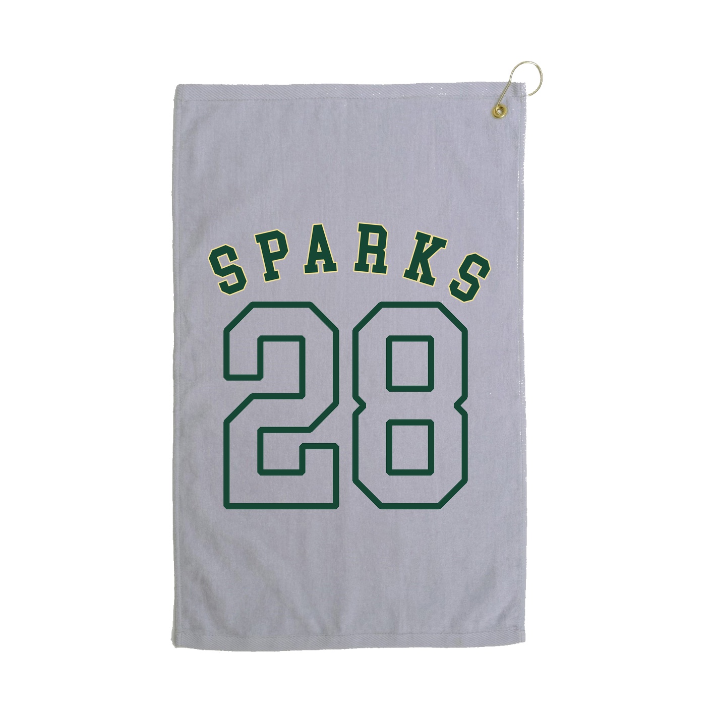 Golf Towel — Shirsey Arch in Grey