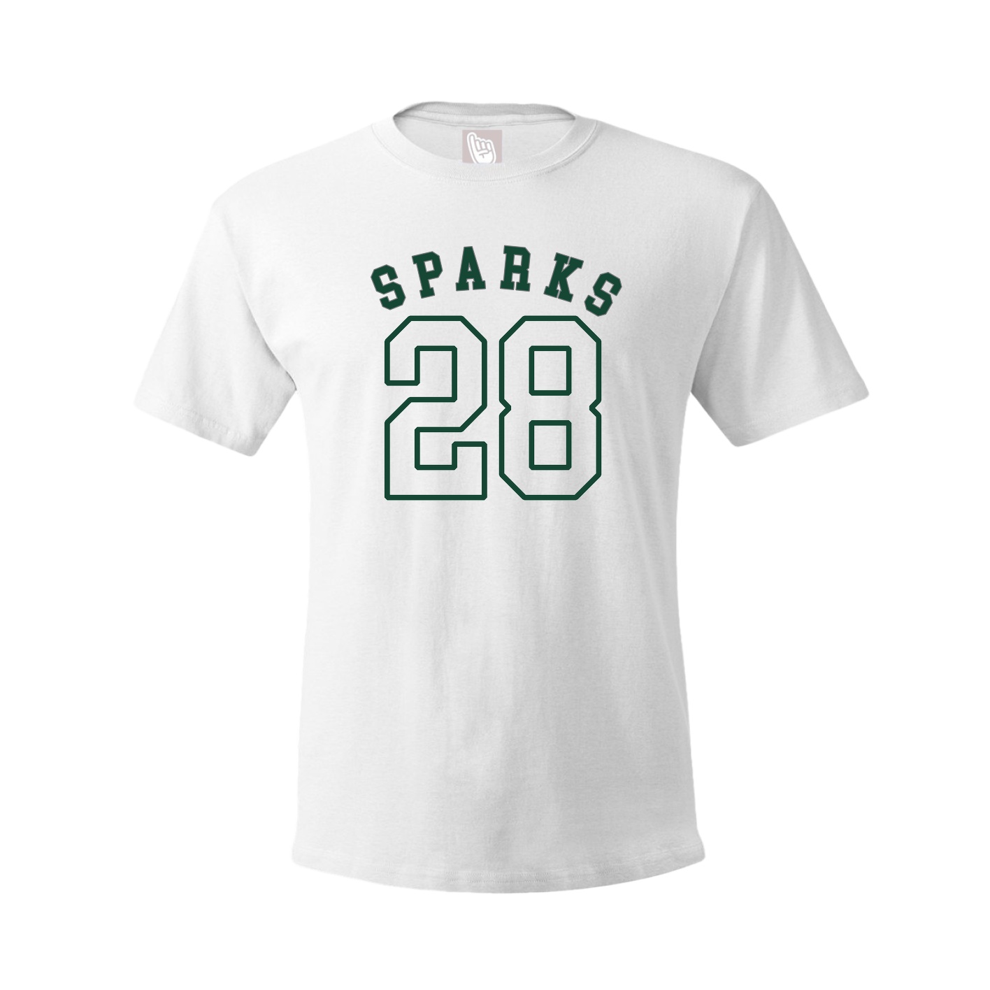 Tee — Shirsey Arch in White