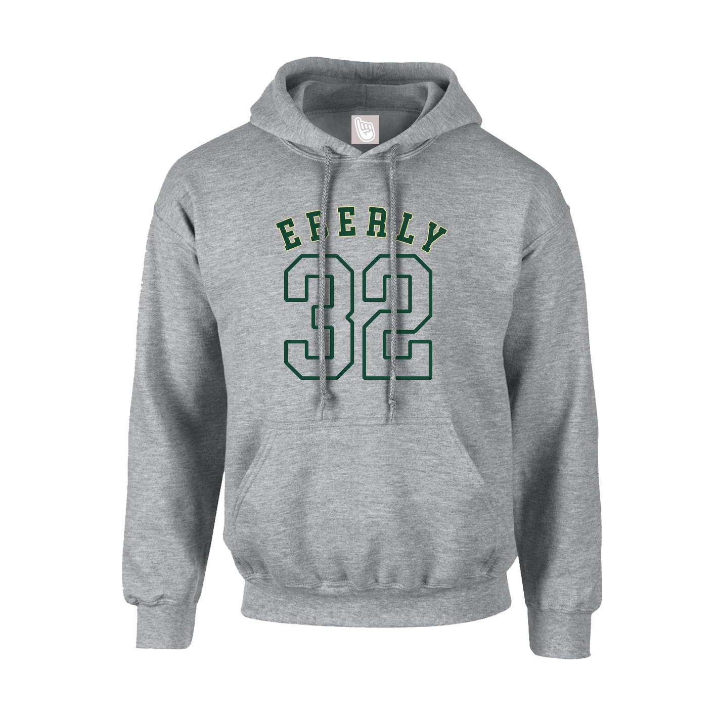 Youth Hoodie — Shirsey Arch in Grey