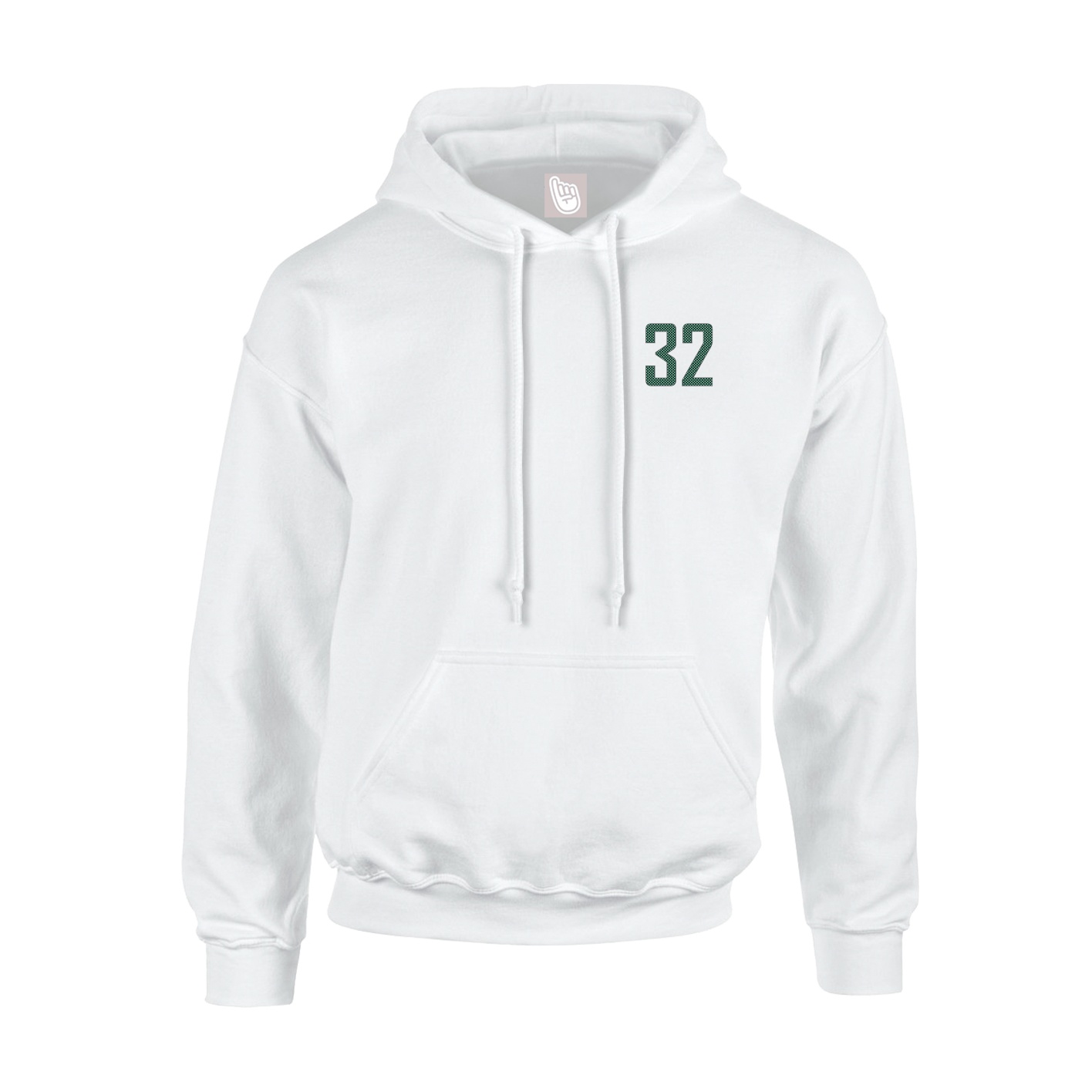 Hoodie — Front Shirsy in White