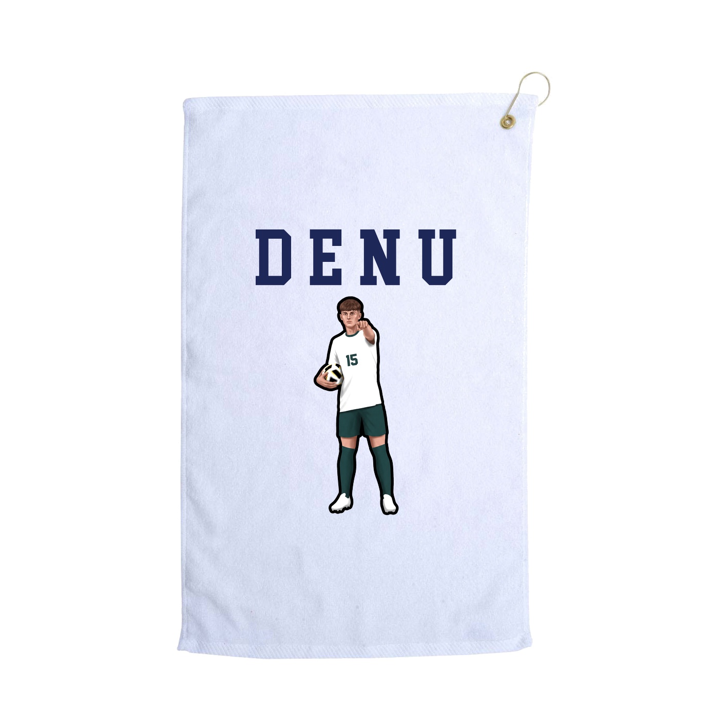 Golf Towel — Shirsey in White