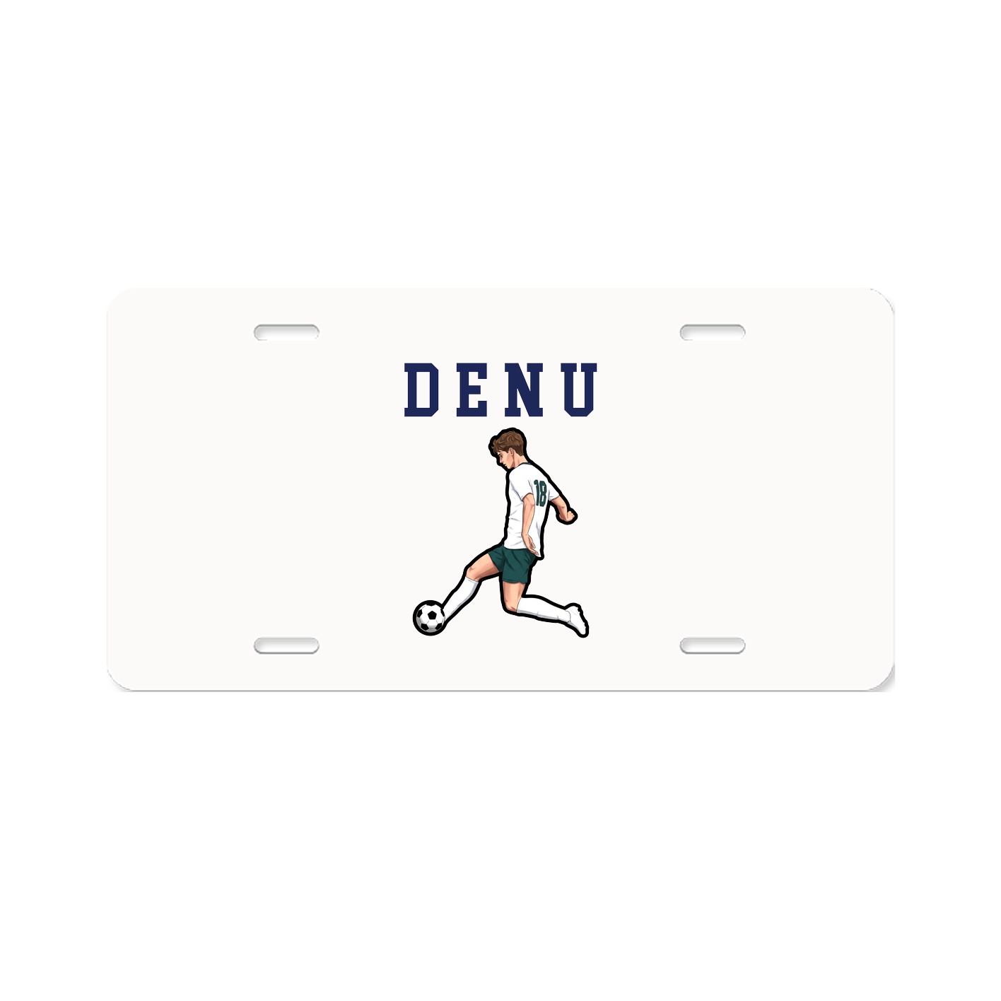 License Plate — Shirsey in Classic