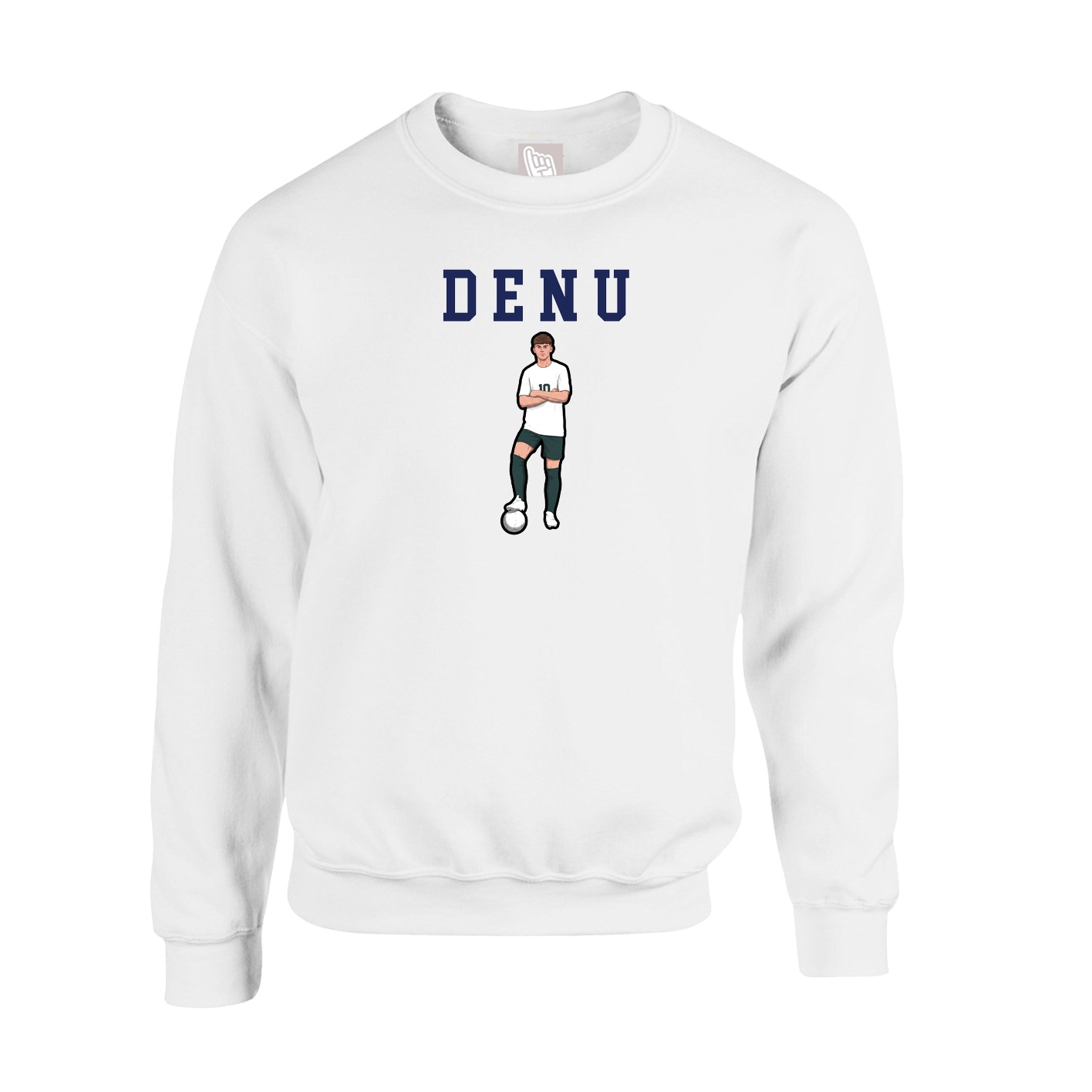 Fleece Crew — Shirsey in White