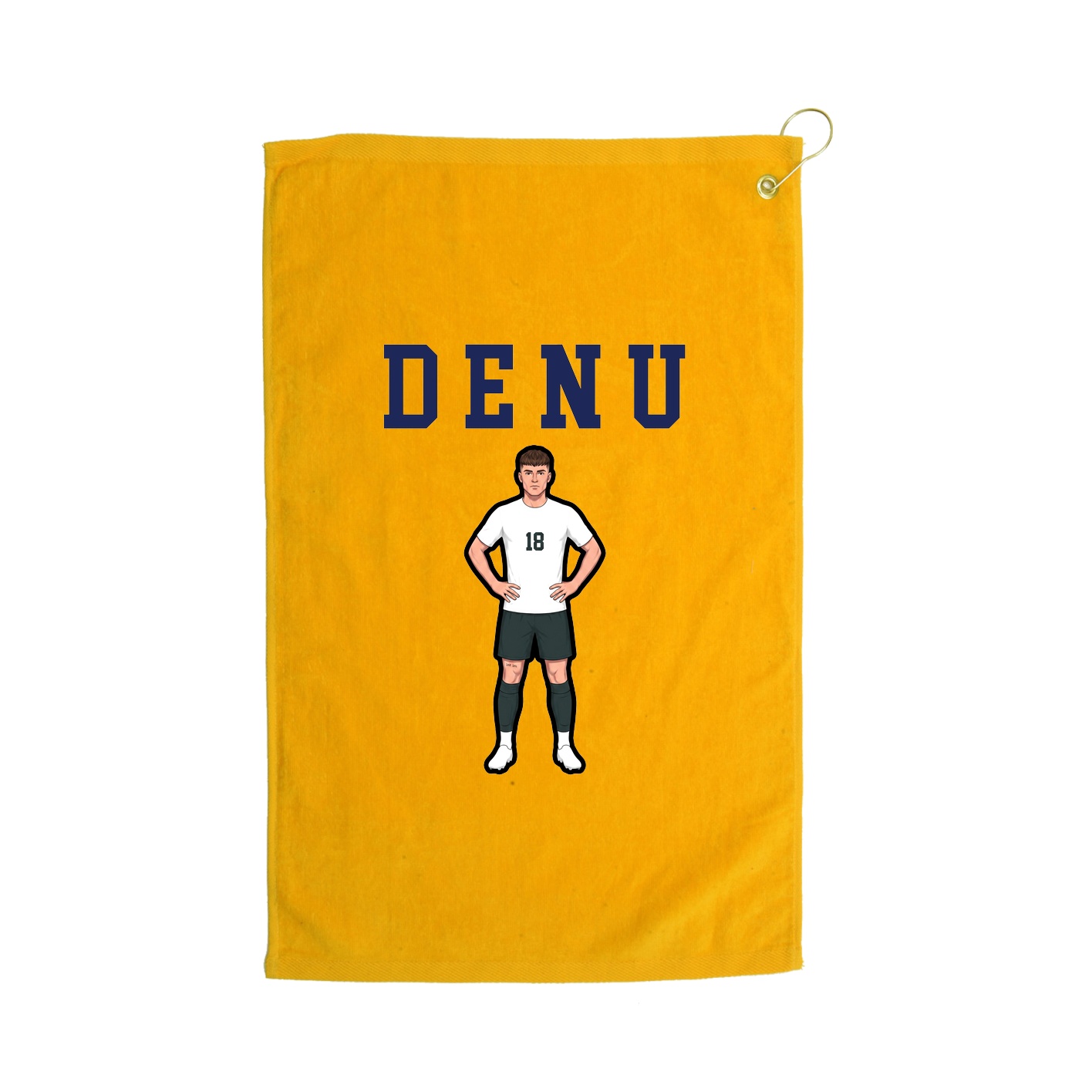 Golf Towel — Shirsey in Gold