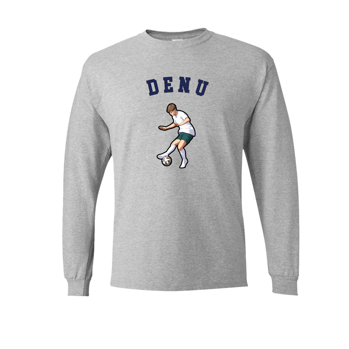 Long Sleeve Tee — Shirsey Arch in Grey