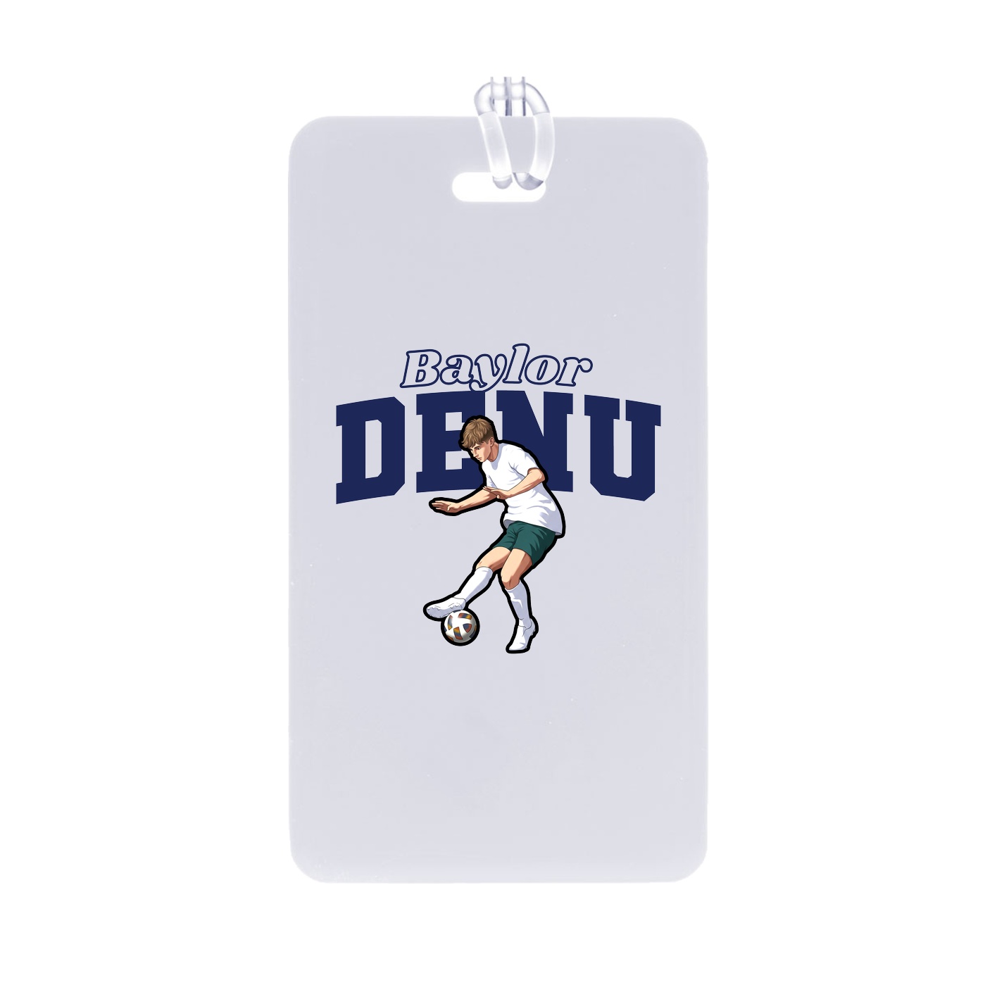 Bag Tag — Name Arch in Classic
