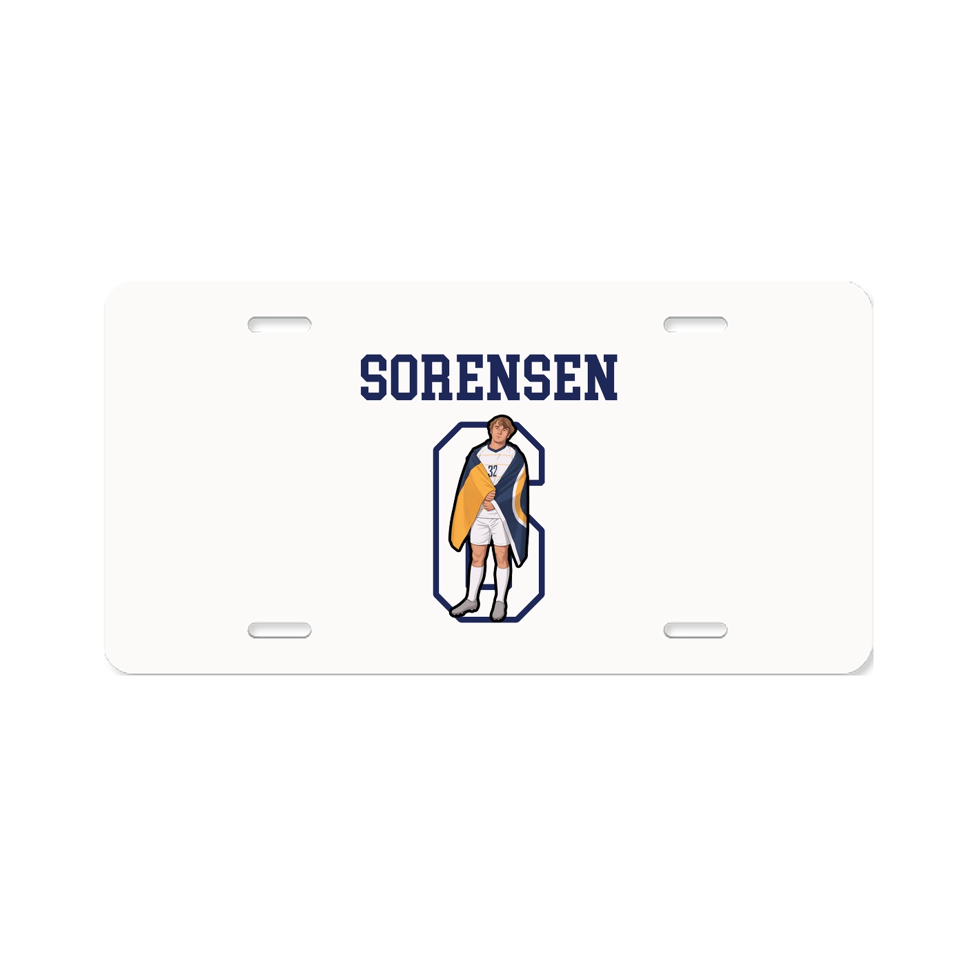 License Plate — Shirsey in Classic