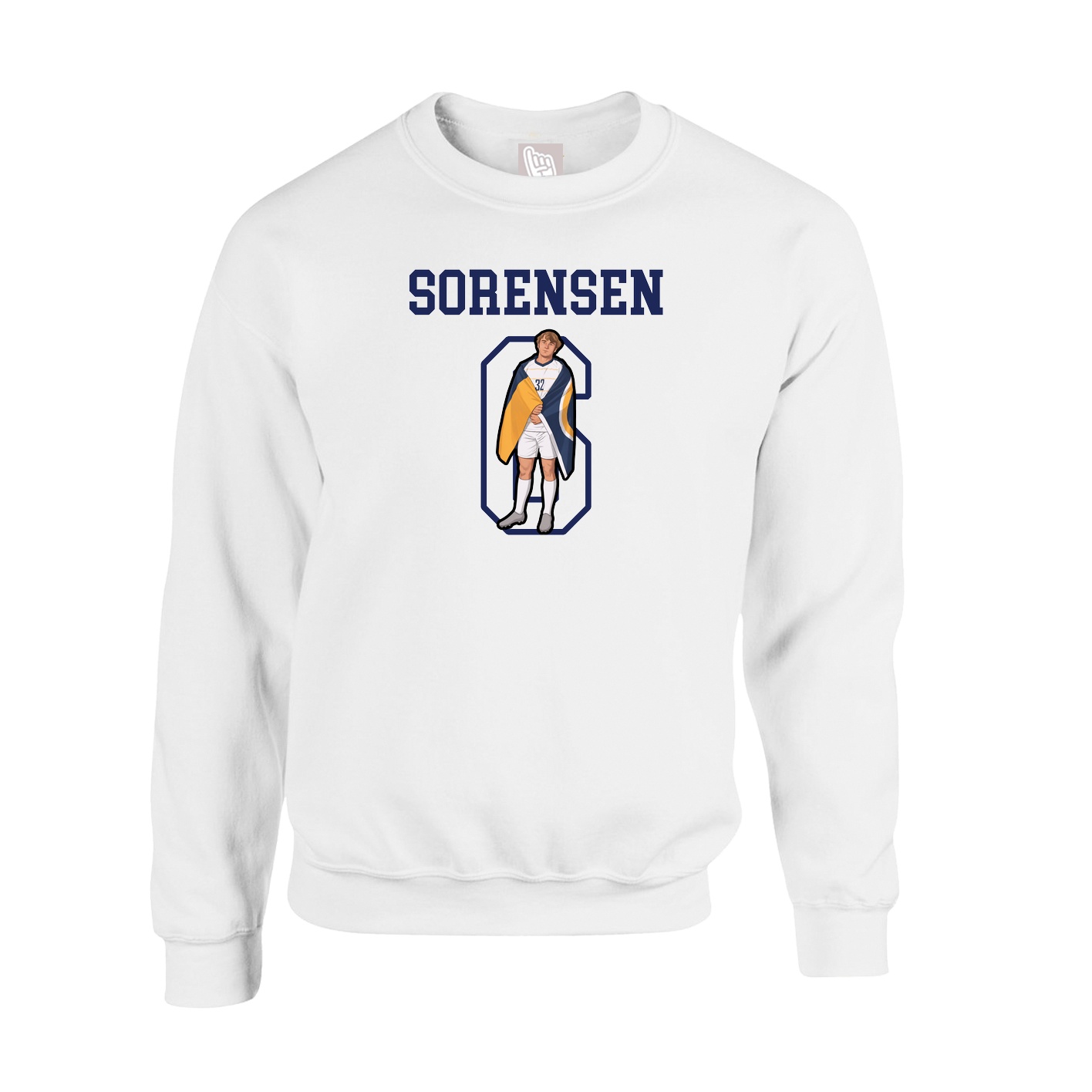 Fleece Crew — Shirsey in White