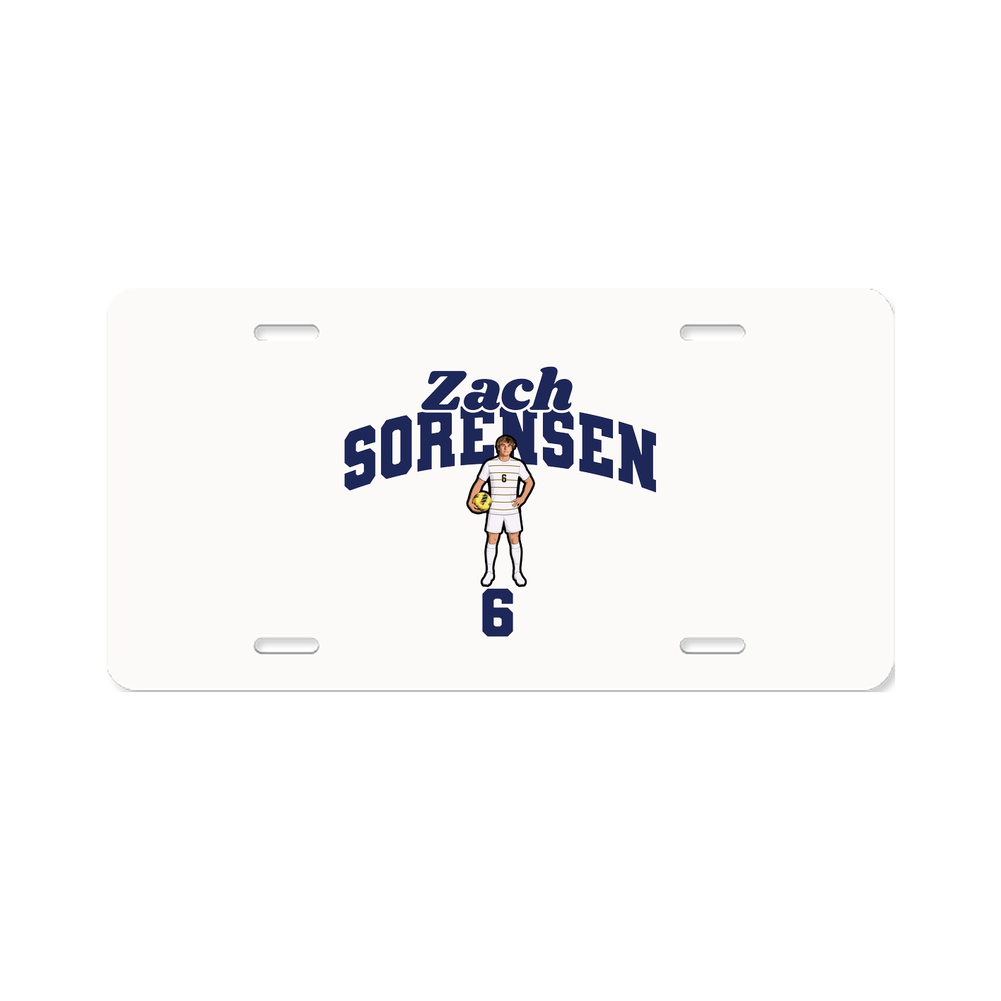 License Plate — Signature Arch in Classic