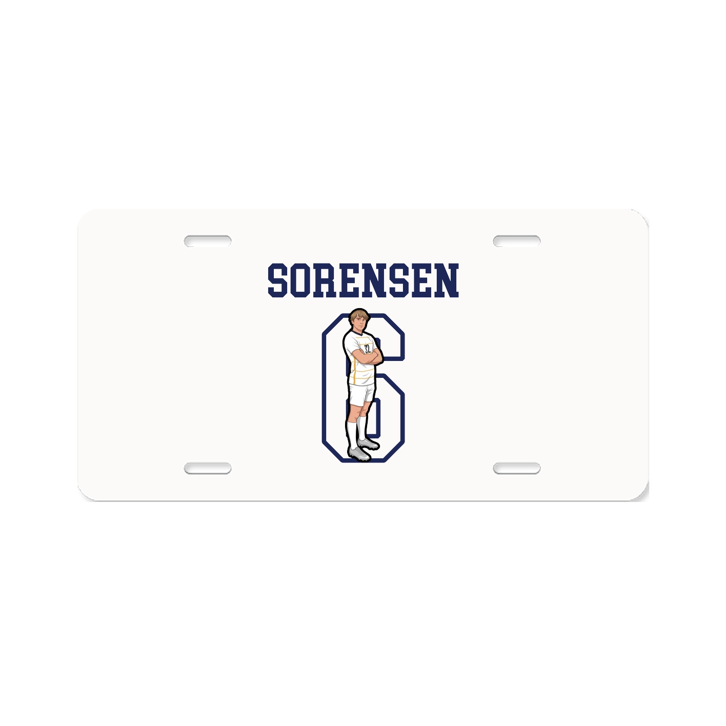 License Plate — Shirsey in Classic