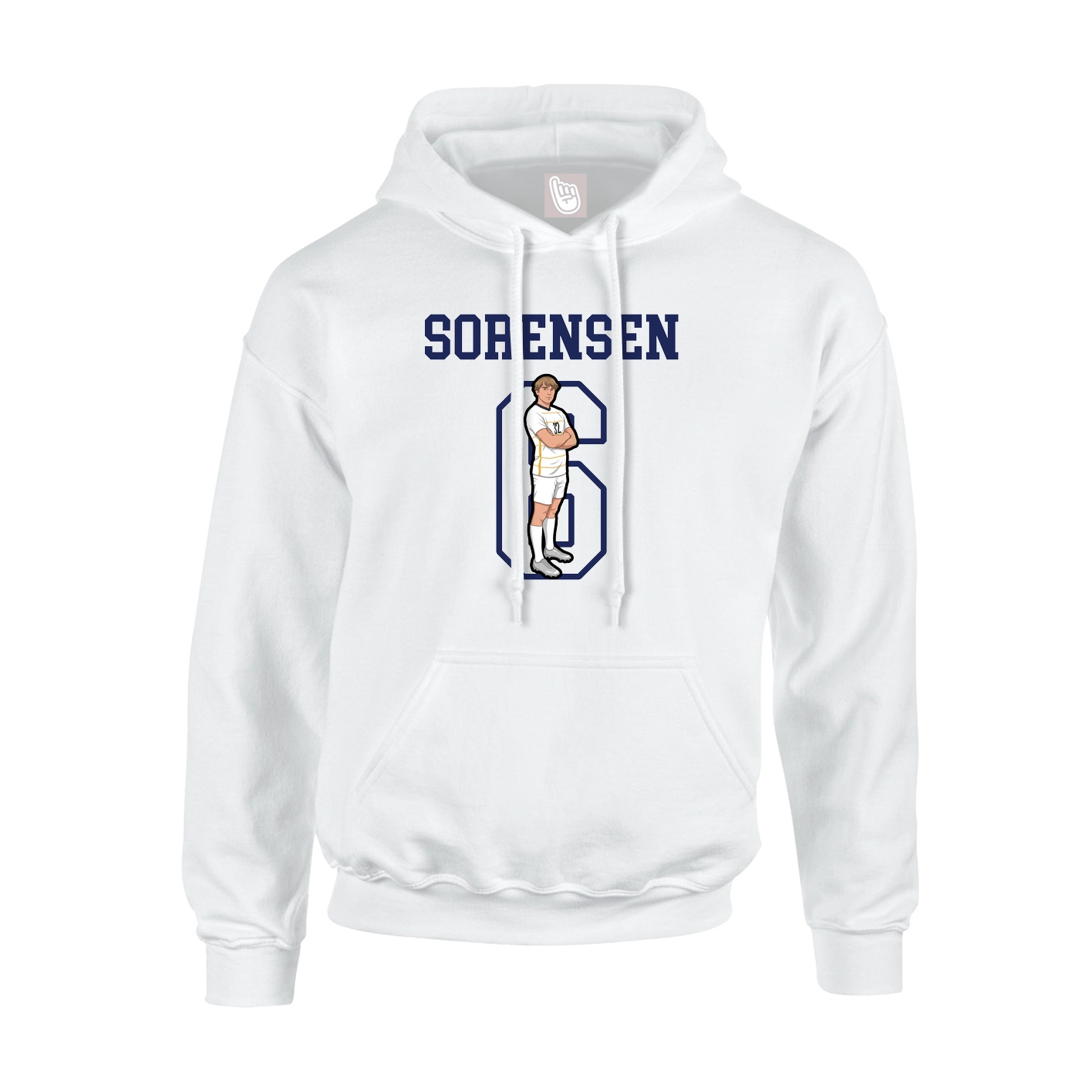 Youth Hoodie — Shirsey in White